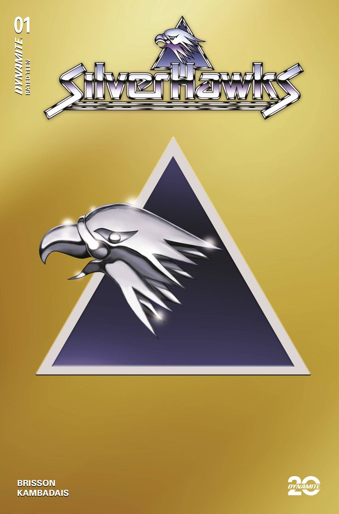 SILVERHAWKS #1 CVR X 1:20 SYMBOL GOLD FOIL VARIANT 01-29-25