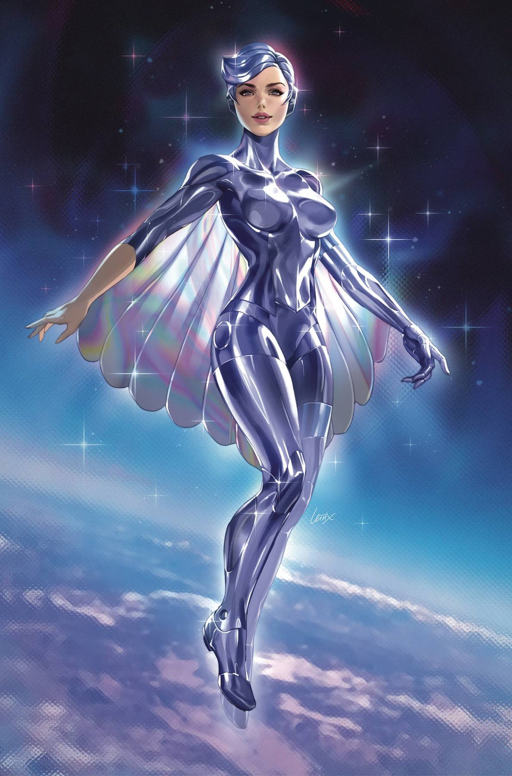 Silverhawks #1 1:25 Lesley “Leirix” Li Virgin virgin cover by Lesley “Leirix” Li