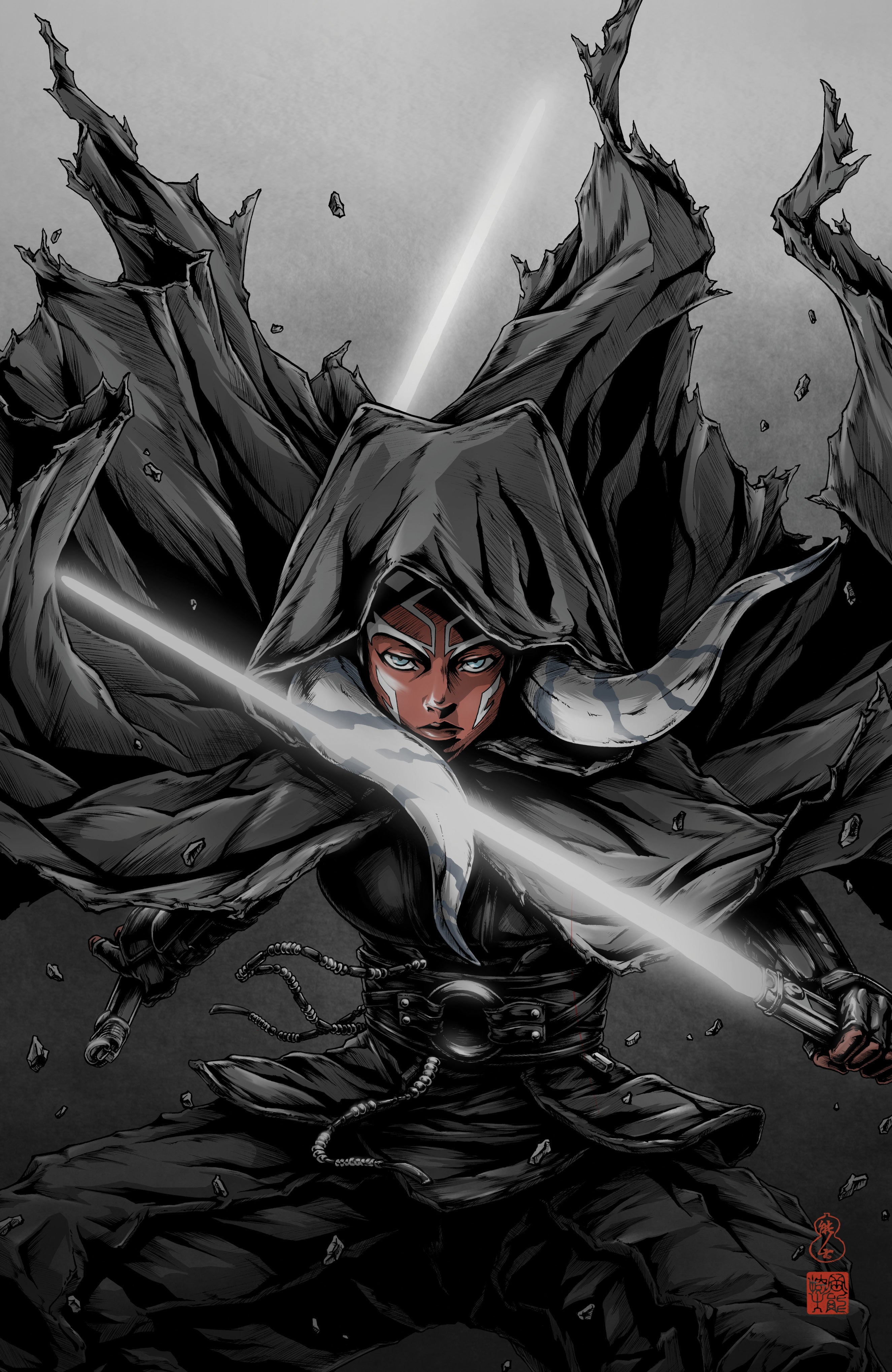 STAR WARS: AHSOKA #1-8 TAKASHI OKAZAKI LIMITED EDITION EXCLUSIVE VIRGI