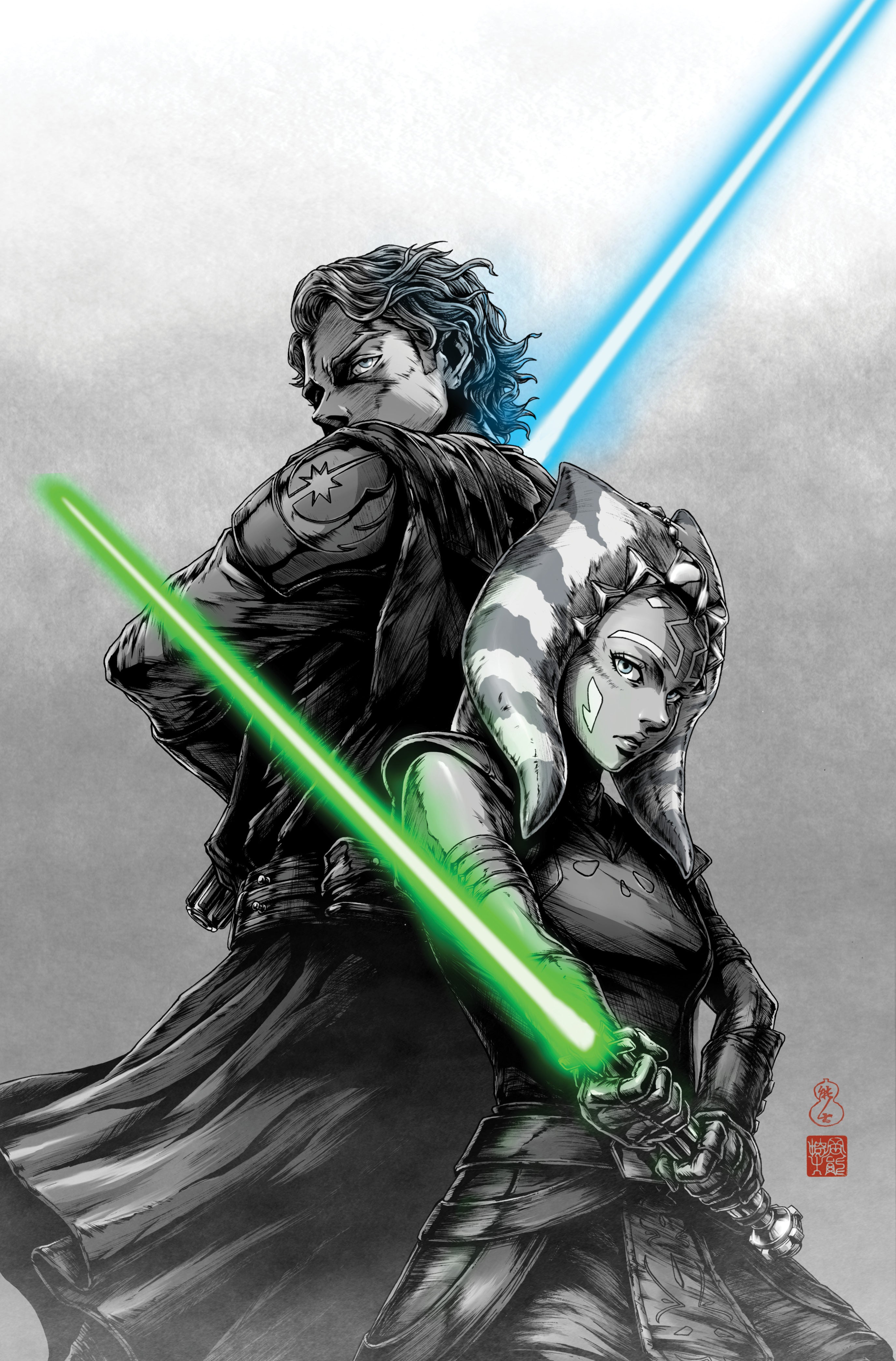 STAR WARS: AHSOKA #1-8 TAKASHI OKAZAKI LIMITED EDITION EXCLUSIVE VIRGI