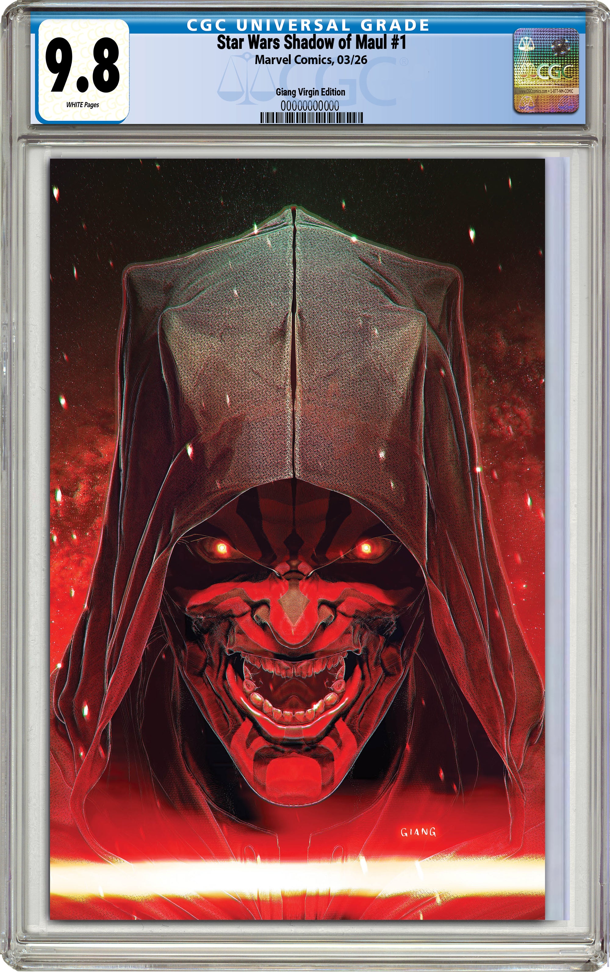 STAR WARS SHADOW OF MAUL #1 JOHN GIANG MEGACON EXCLUSIVE VARIANT EDITION [03-04-26 ]