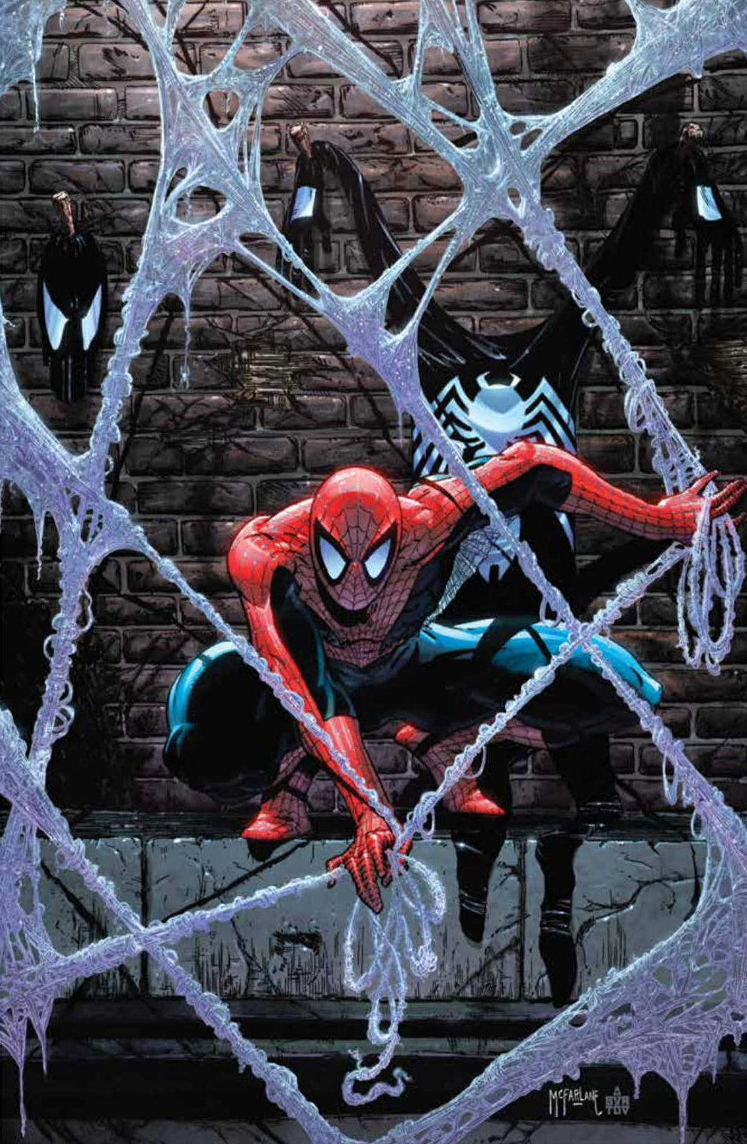 SYMBIOTE SPIDER-MAN #1 TODD MCFARLANE FANEXPO CHICAGO EXCLUSIVE SPOT FOIL EDITION