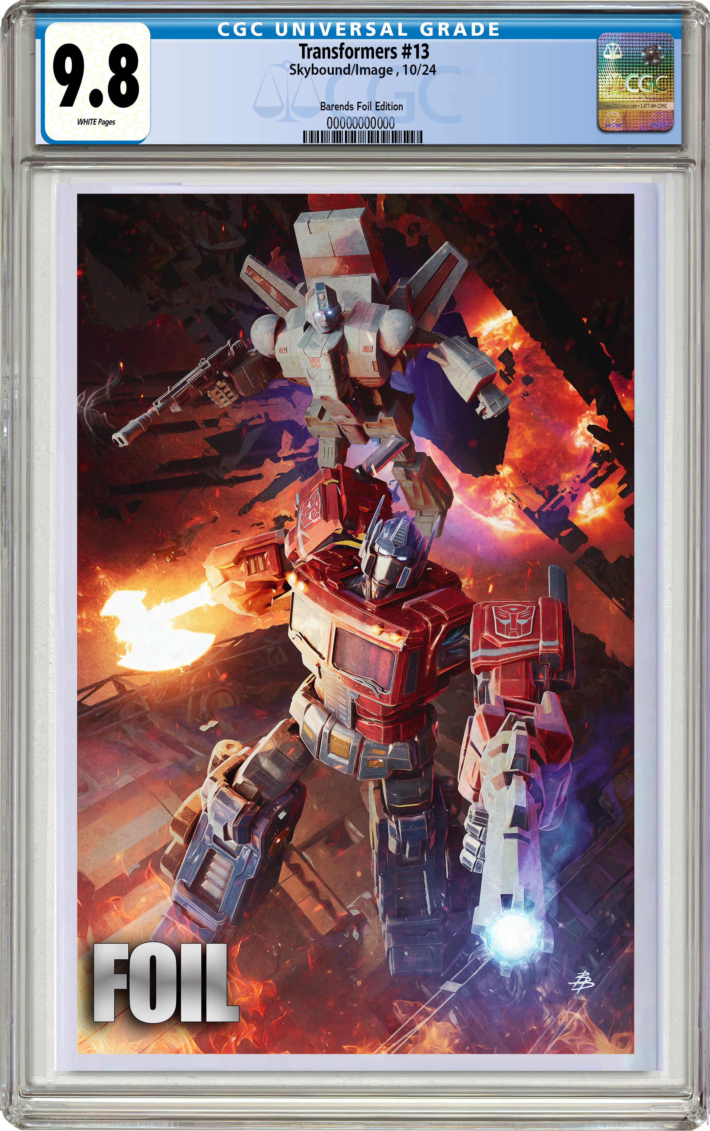 TRANSFORMERS #13 BJORN BARENDS NYCC EXCLUSIVE FOIL EDITION OPTIONS