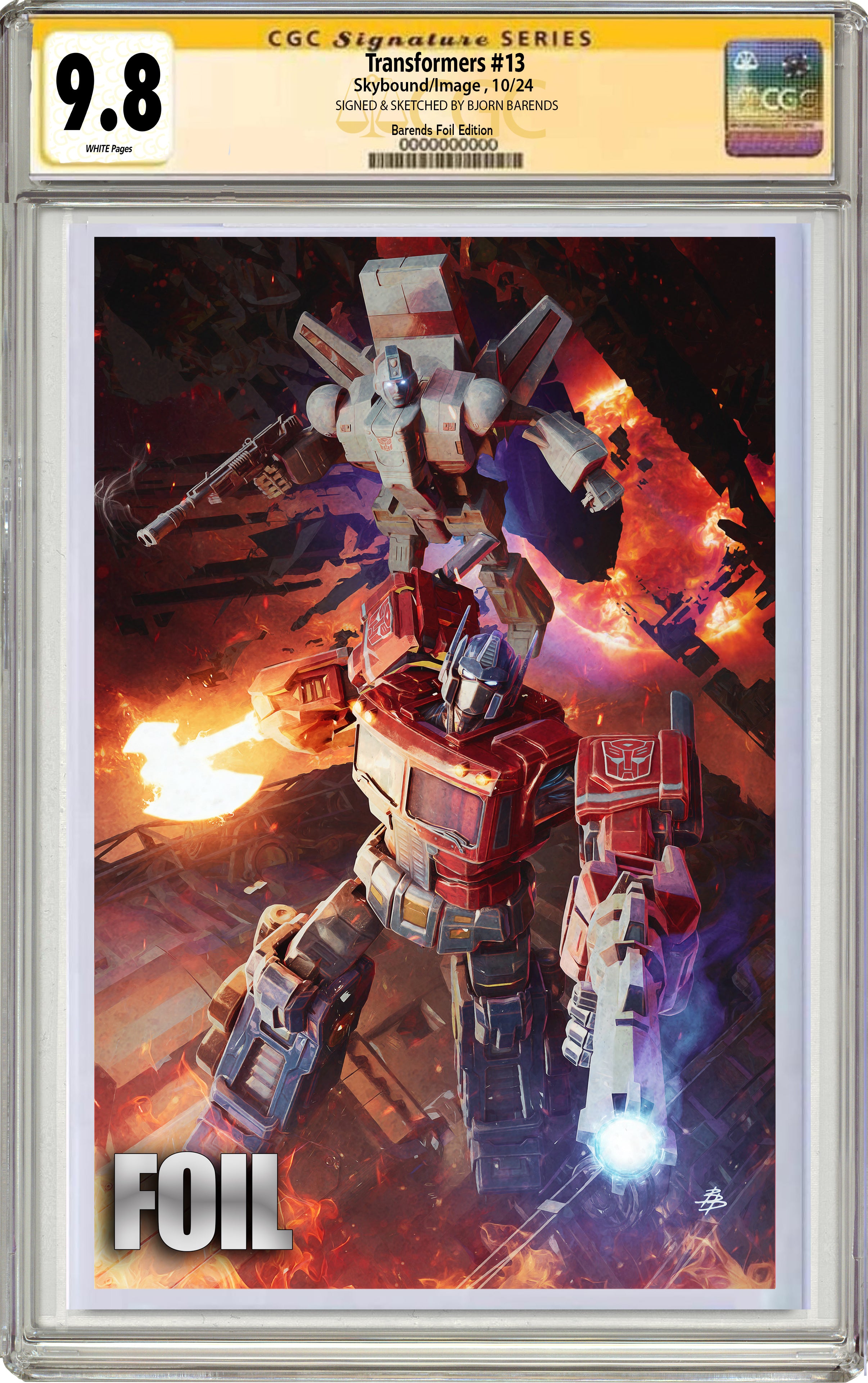 TRANSFORMERS #13 BJORN BARENDS NYCC EXCLUSIVE FOIL EDITION OPTIONS