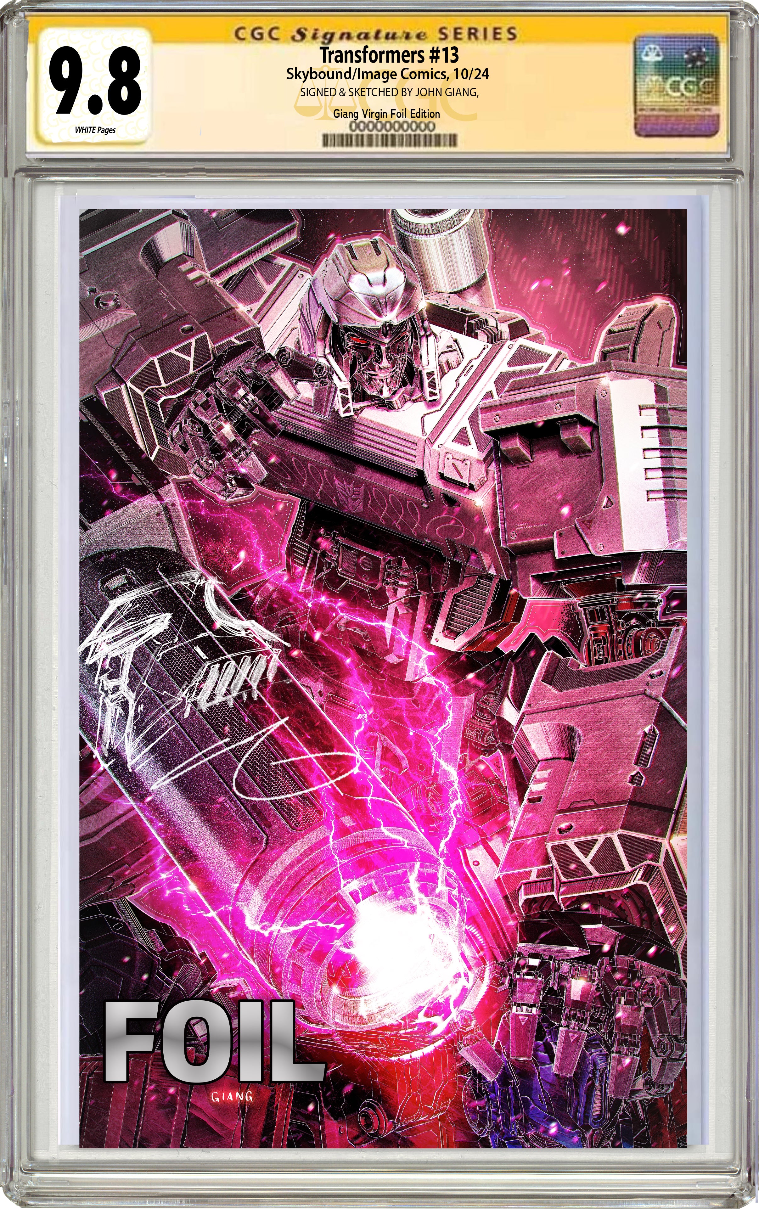 TRANSFORMERS #13 JOHN GIANG NYCC EXCLUSIVE FOIL EDITION OPTIONS