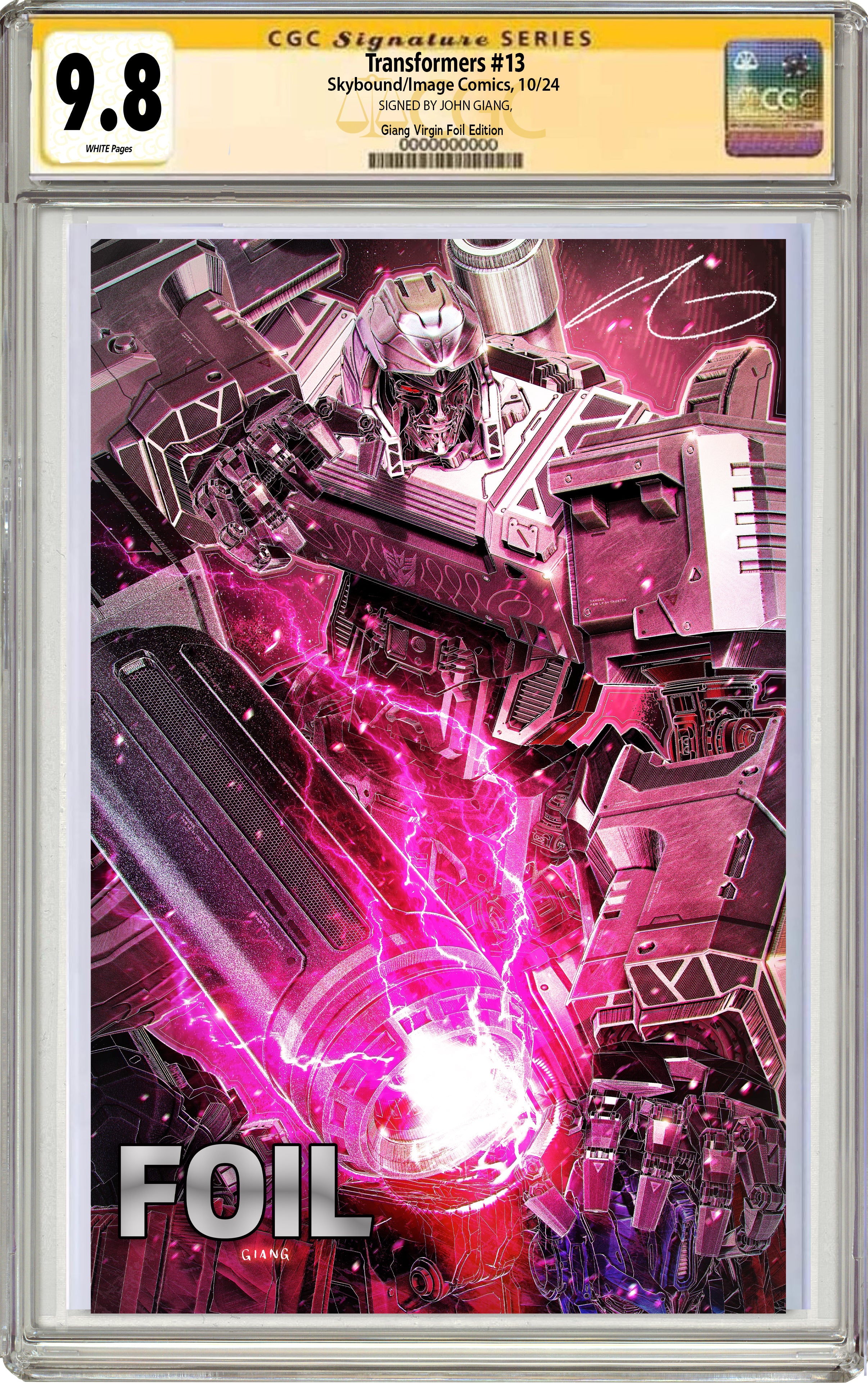 TRANSFORMERS #13 JOHN GIANG NYCC EXCLUSIVE FOIL EDITION OPTIONS