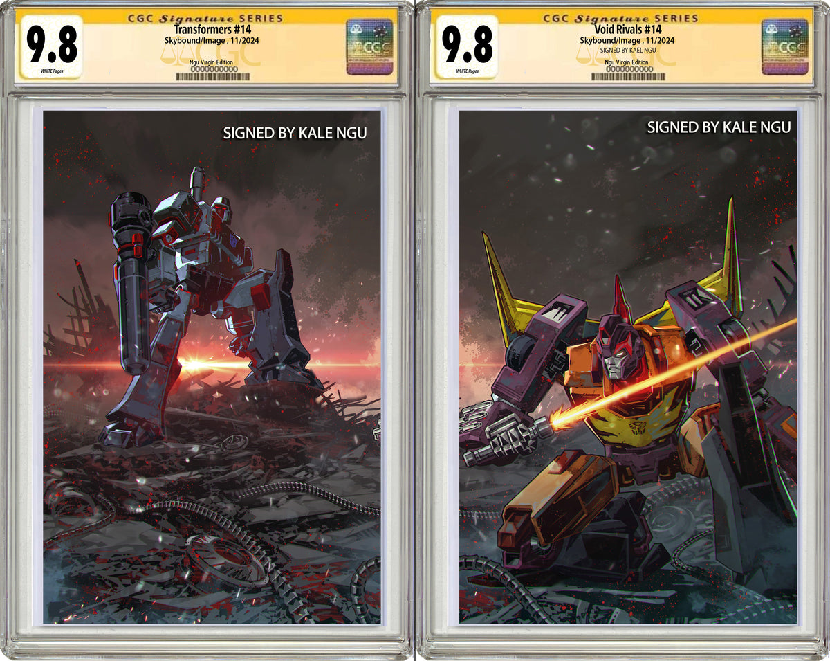TRANSFORMERS #14 & VOID RIVALS #14 KAEL NGU EXCLUSIVE CONNECTING VIRGI
