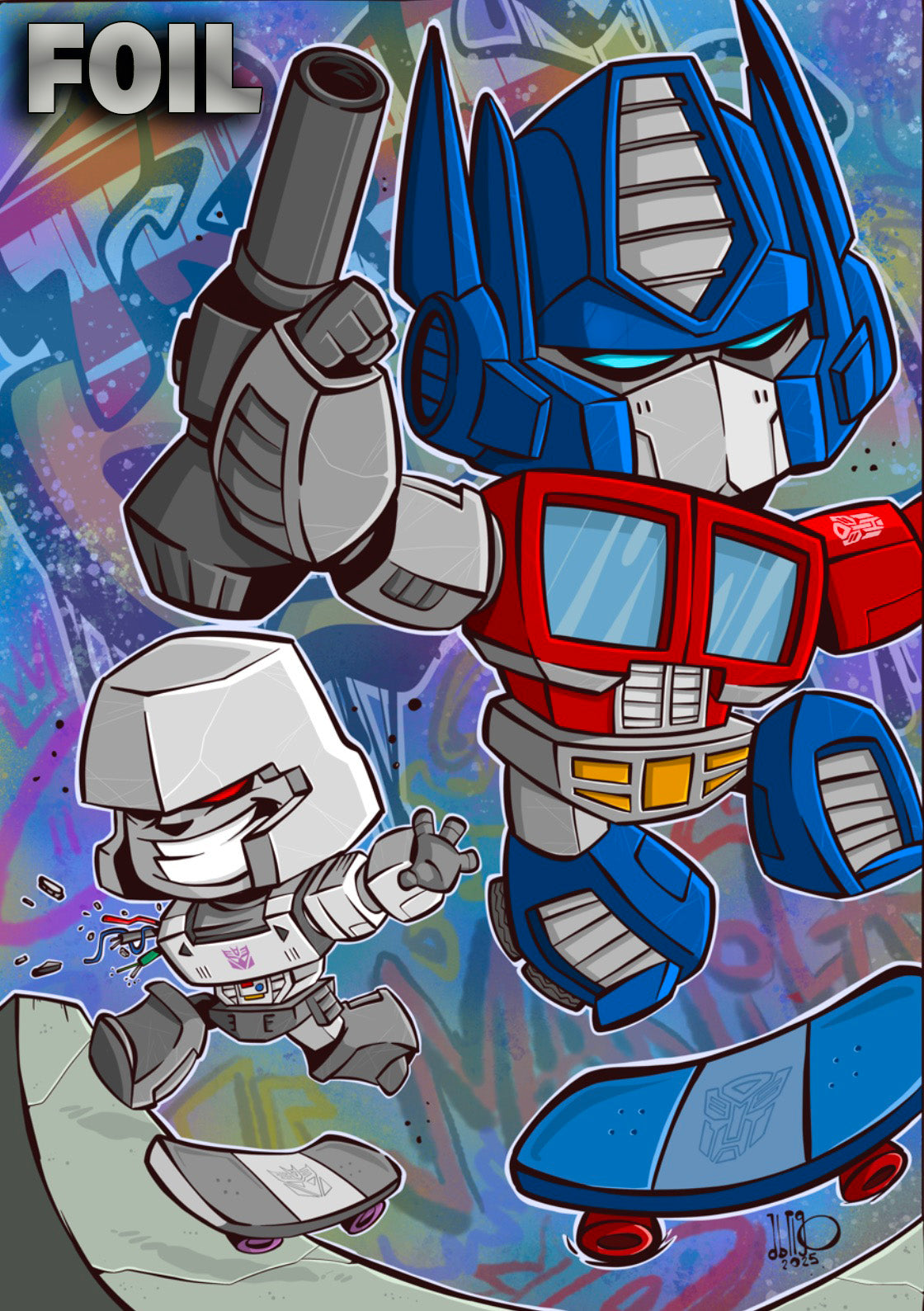 TRANSFORMERS #21 FREELY ABRIGO HEROES CON EXCLUSIVE FOIL EDITION