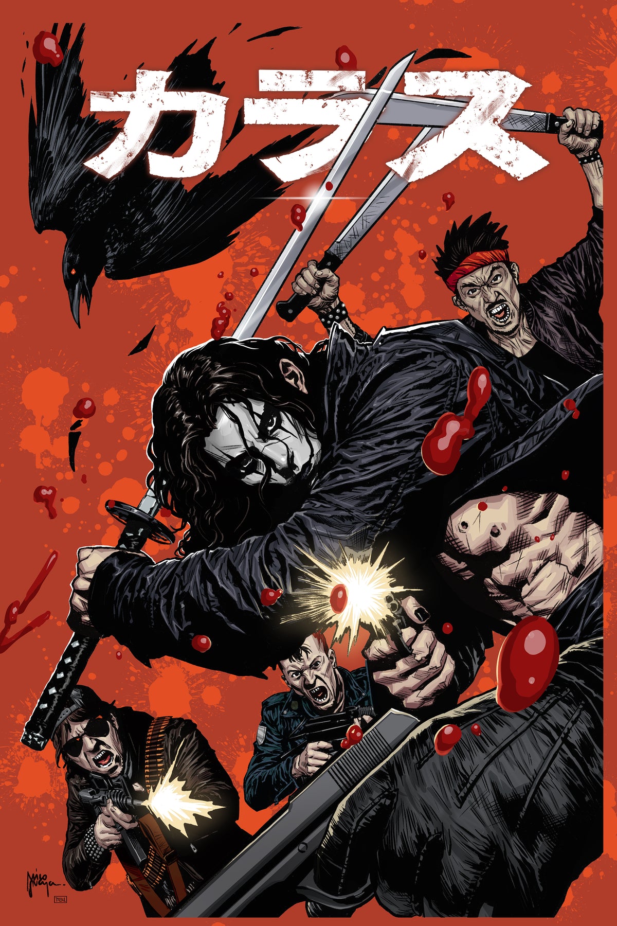 CROW DEAD TIME #1 MICO SUAYAN NYCC EXCLUSIVE VARIANT COVERS