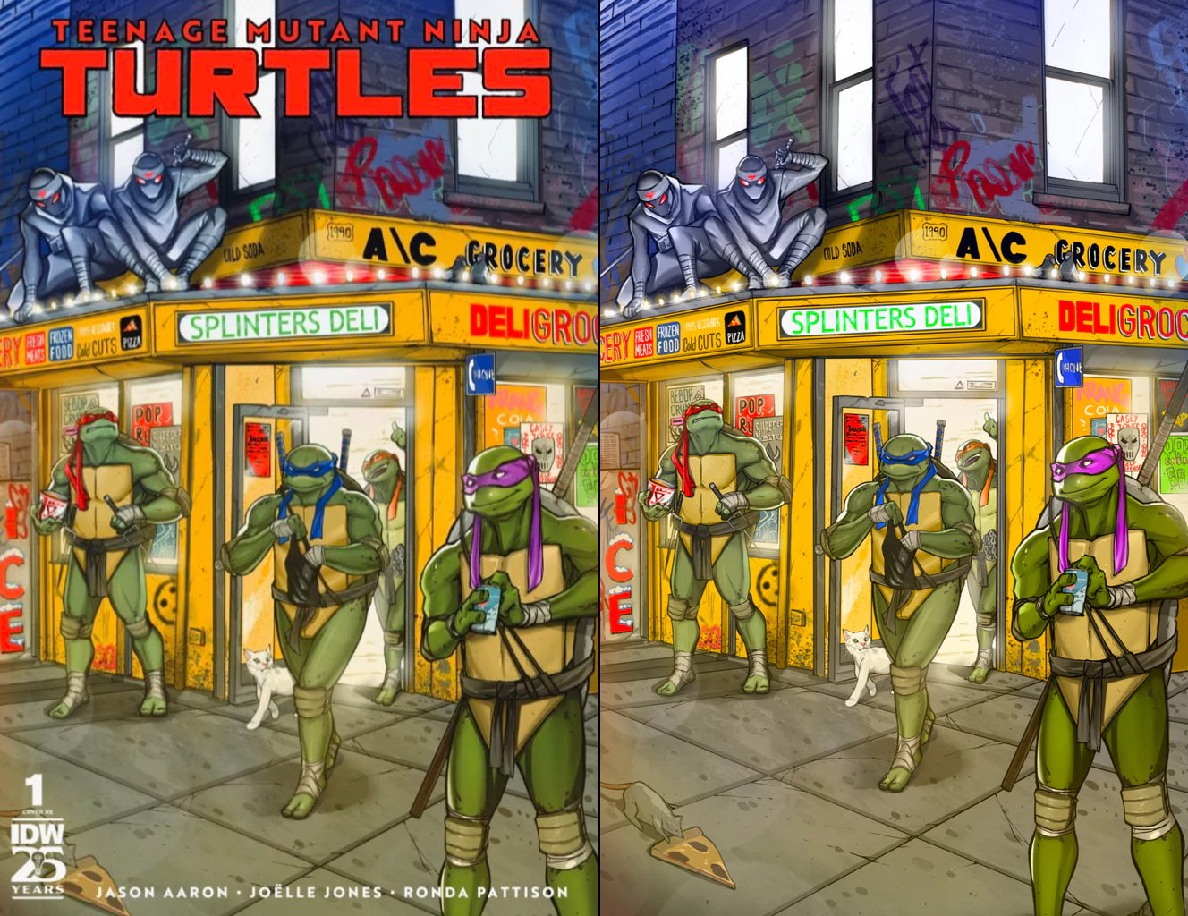 TEENAGE MUTANT NINJA TURTLES #1 NATWA NYCC EXCLUSIVE OPTIONS (I91)