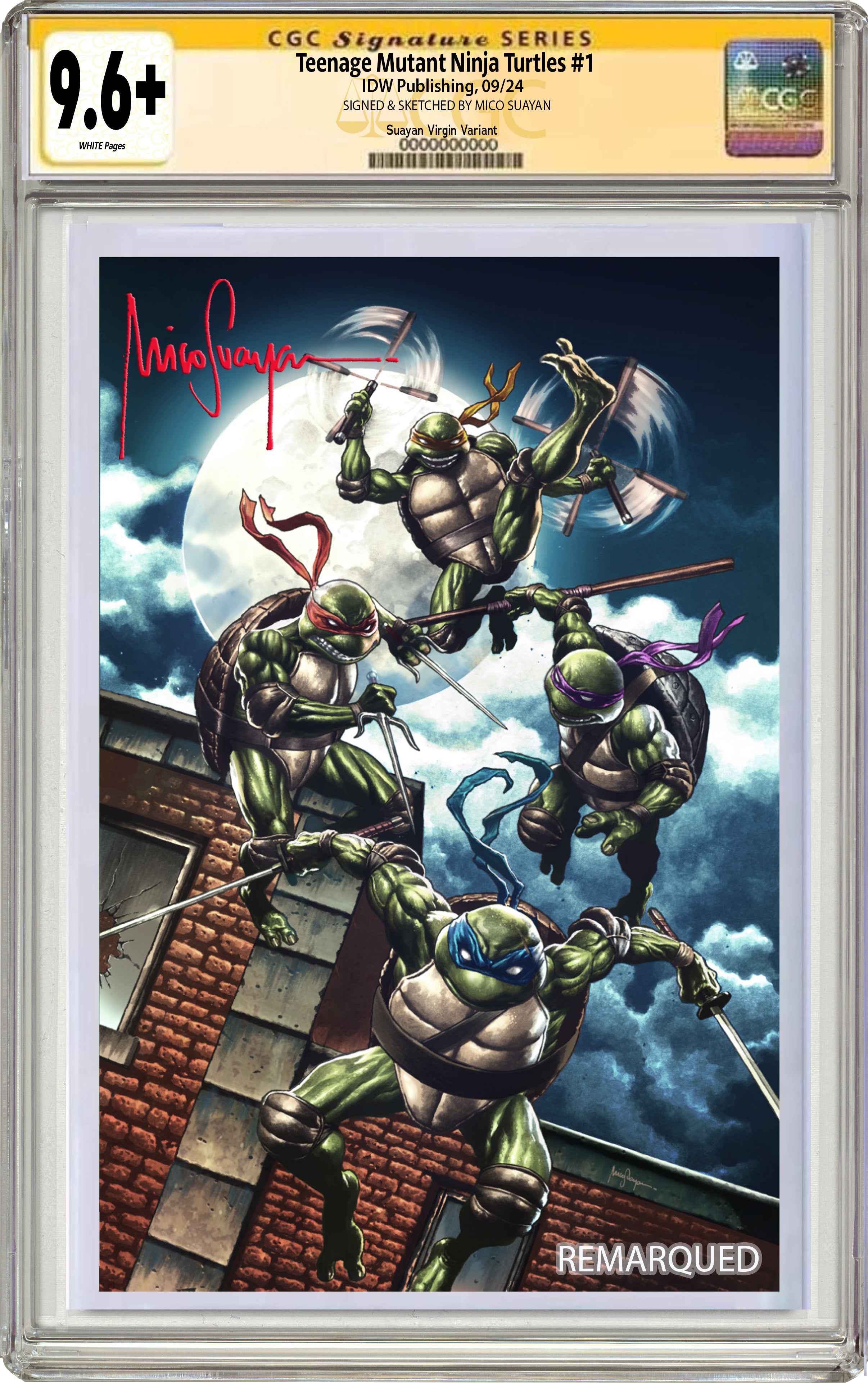 Teenage Mutant Ninja Turtles (2024) #1 MICO SUAYAN EXCLUSIVE VARIANT OPTIONS - 07-24-24