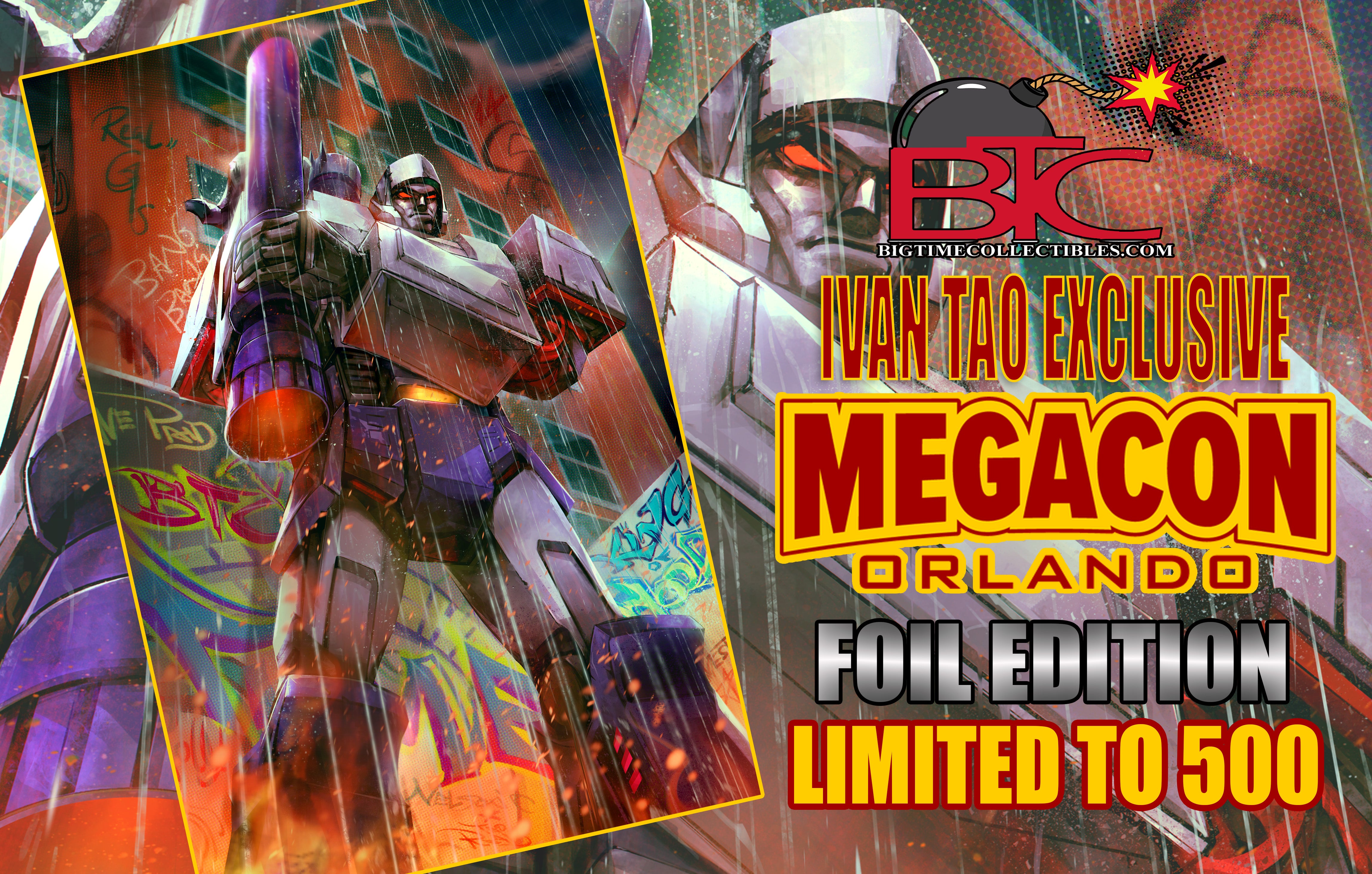 TRANSFORMERS #14 IVAN TAO MEGACON FOIL EDITION OPTIONS