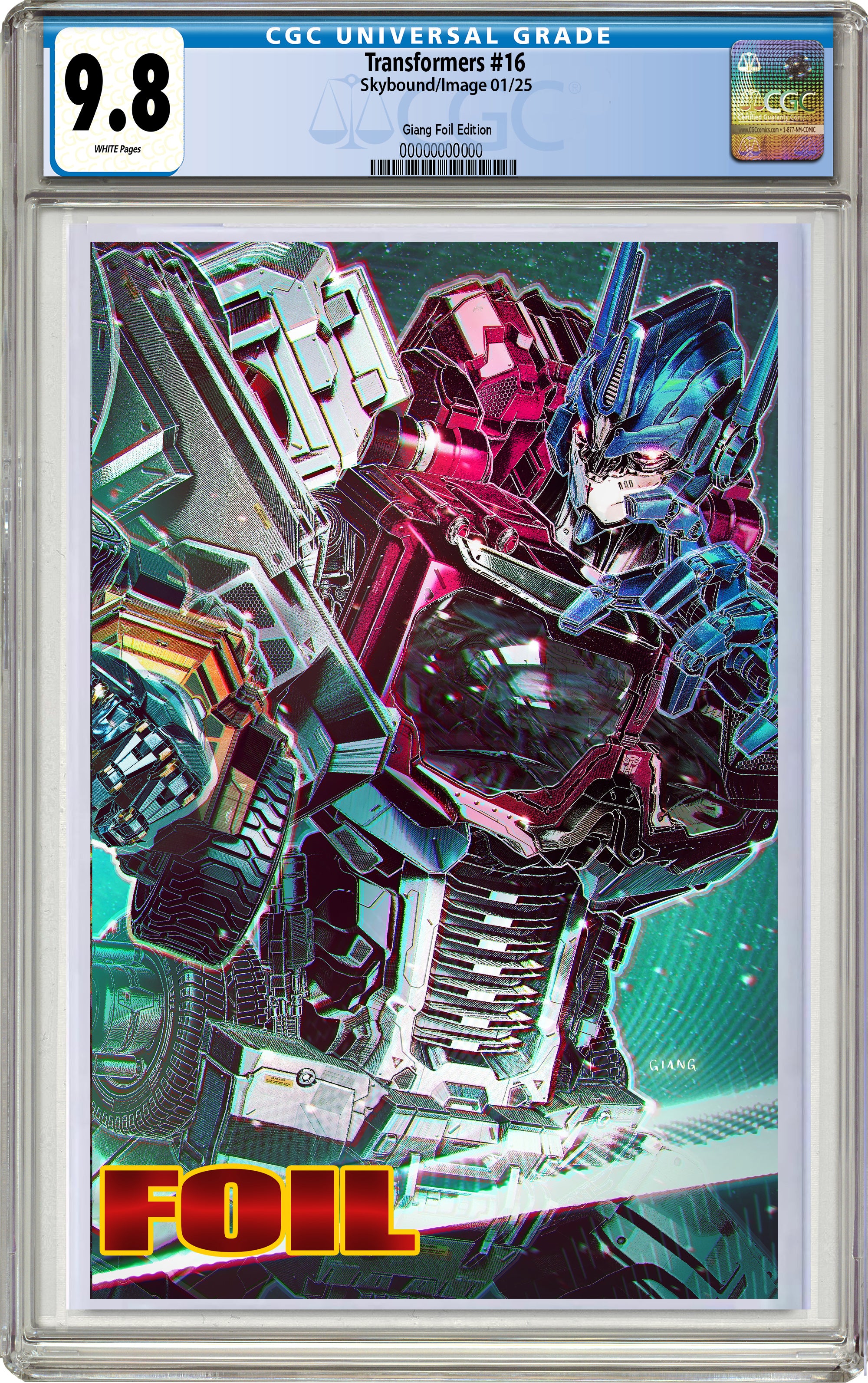 TRANSFORMERS #16 JOHN GIANG MEGACON FOIL EDITION OPTIONS