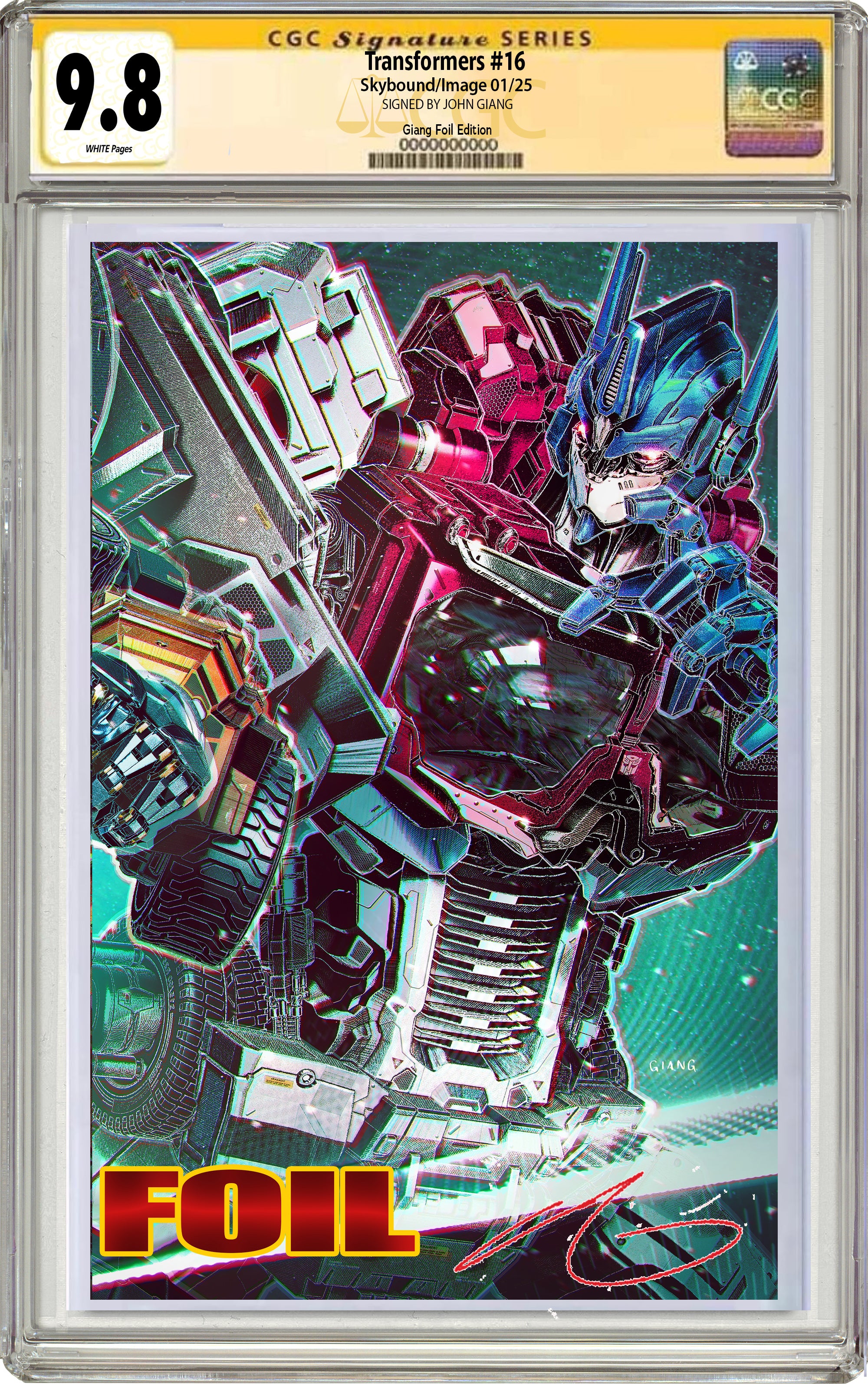 TRANSFORMERS #16 JOHN GIANG MEGACON FOIL EDITION OPTIONS