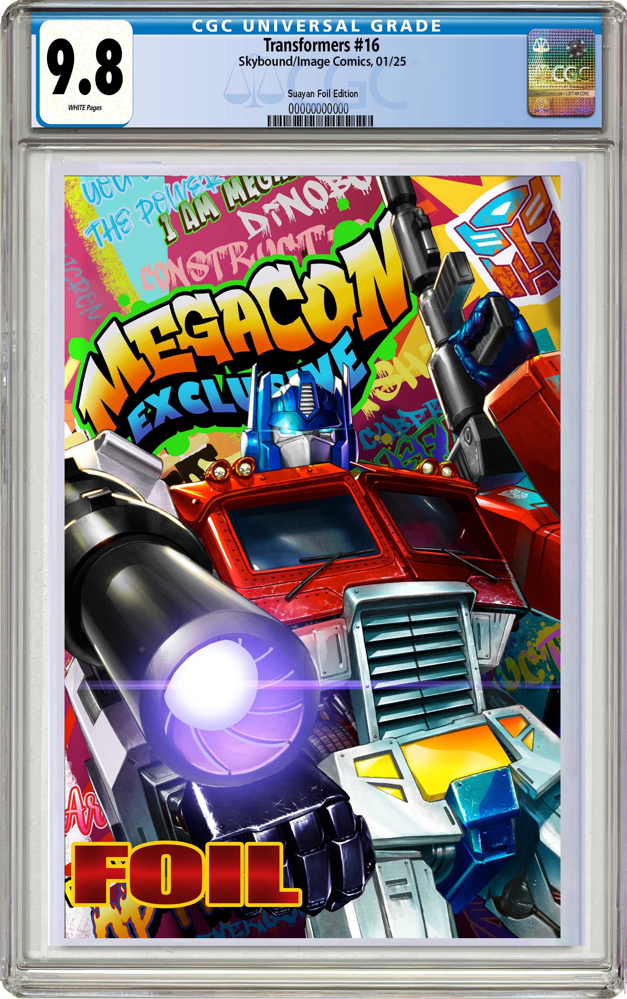 TRANSFORMERS #16 MICO SUAYAN MEGACON FOIL EDITION OPTIONS