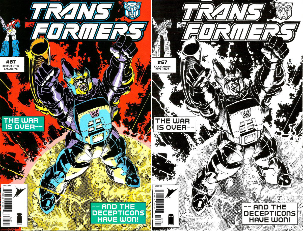 TRANSFORMERS #67 JIM LEE KICKSTARTER EXCLUSIVE VARIANT COVERS