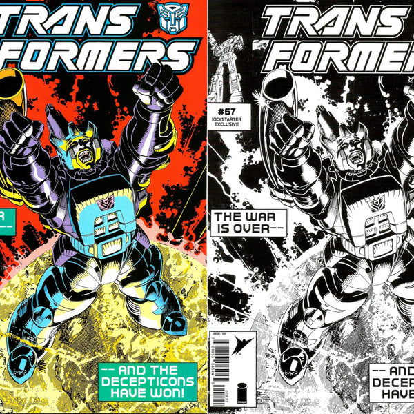 TRANSFORMERS #67 JIM LEE KICKSTARTER EXCLUSIVE VARIANT COVERS