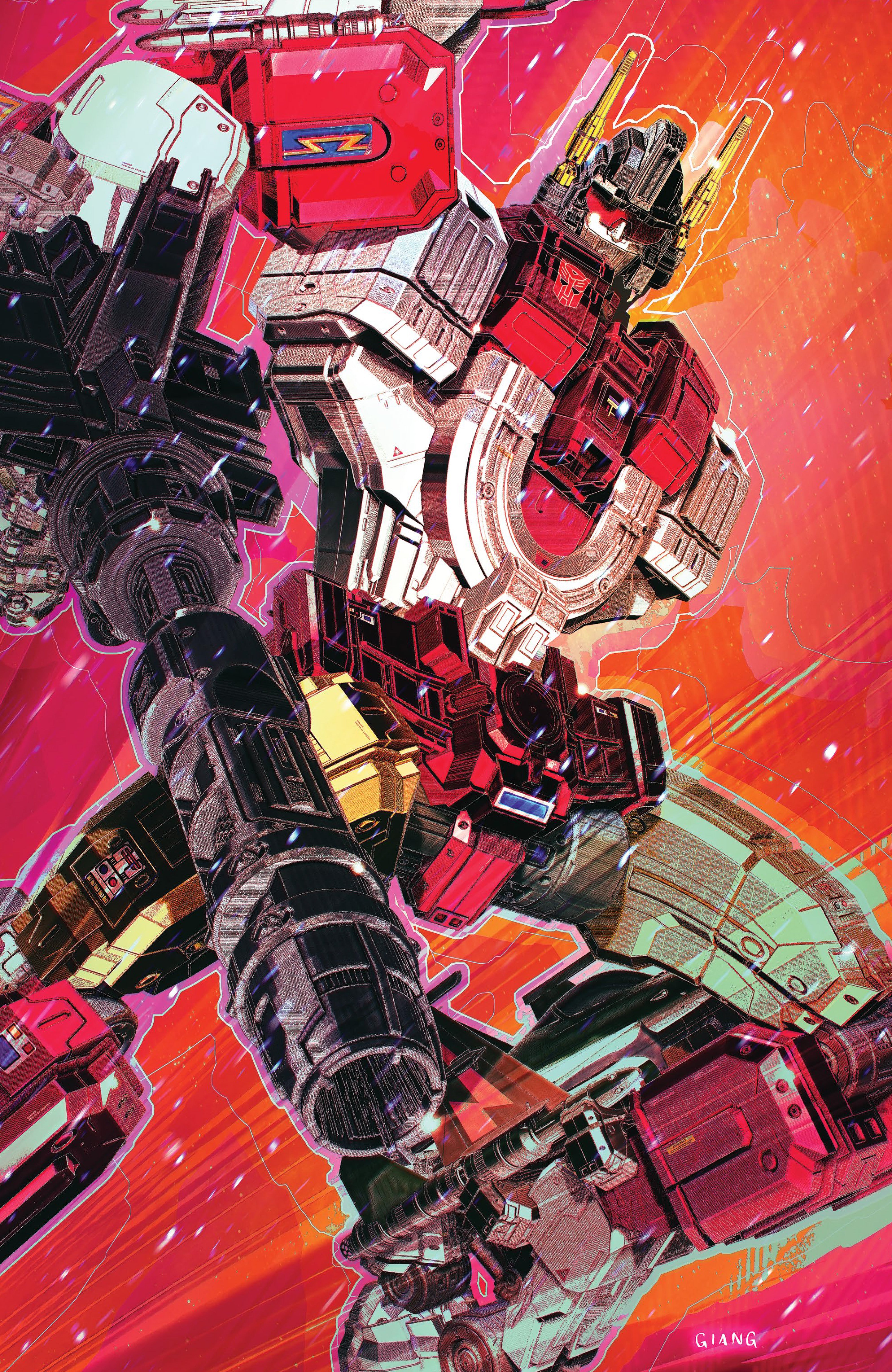 TRANSFORMERS #25 JOHN GIANG NYCC EXCLUSIVE SPOT FOIL EDITION