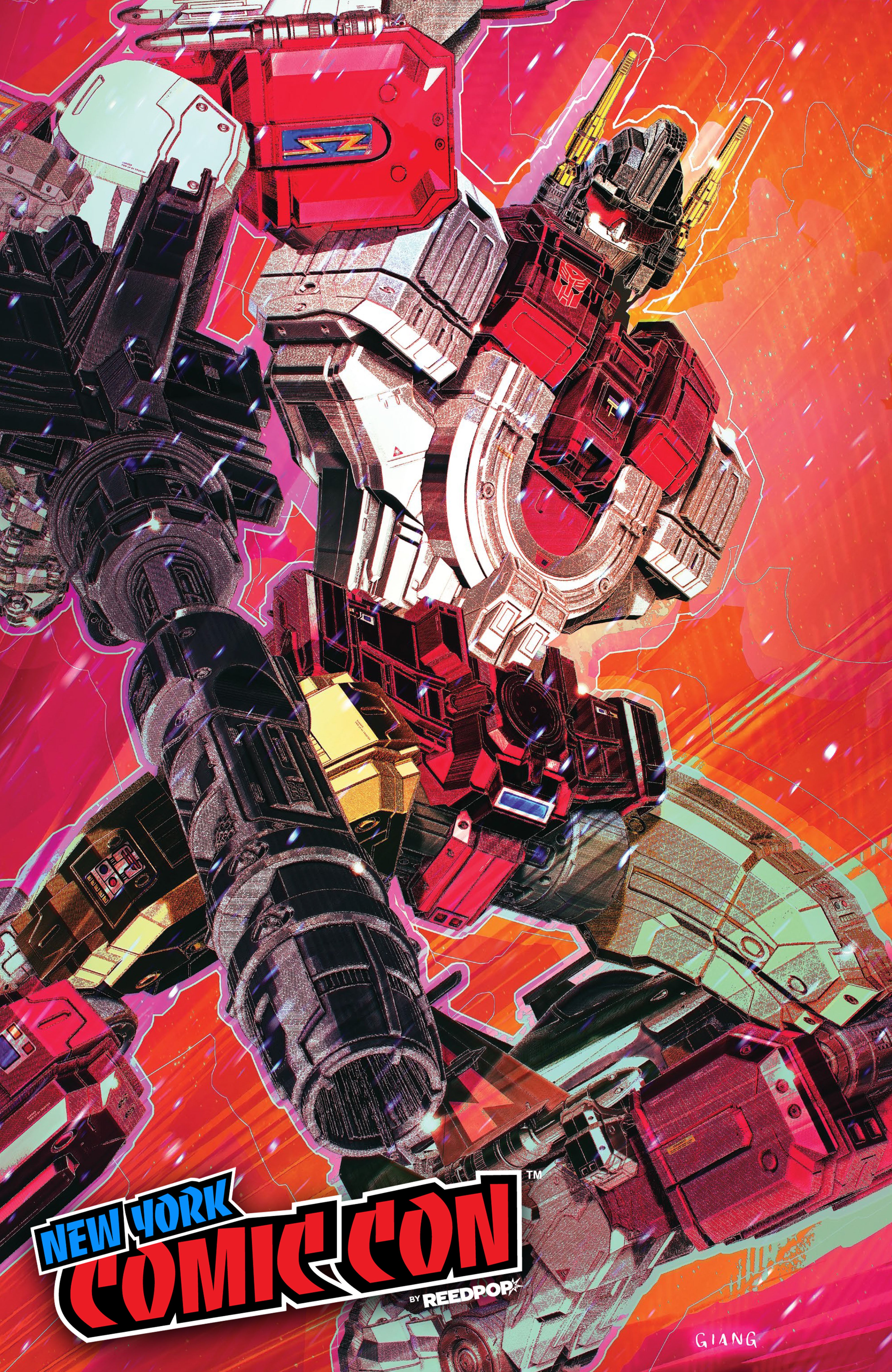 TRANSFORMERS #25 JOHN GIANG NYCC EXCLUSIVE SPOT FOIL EDITION