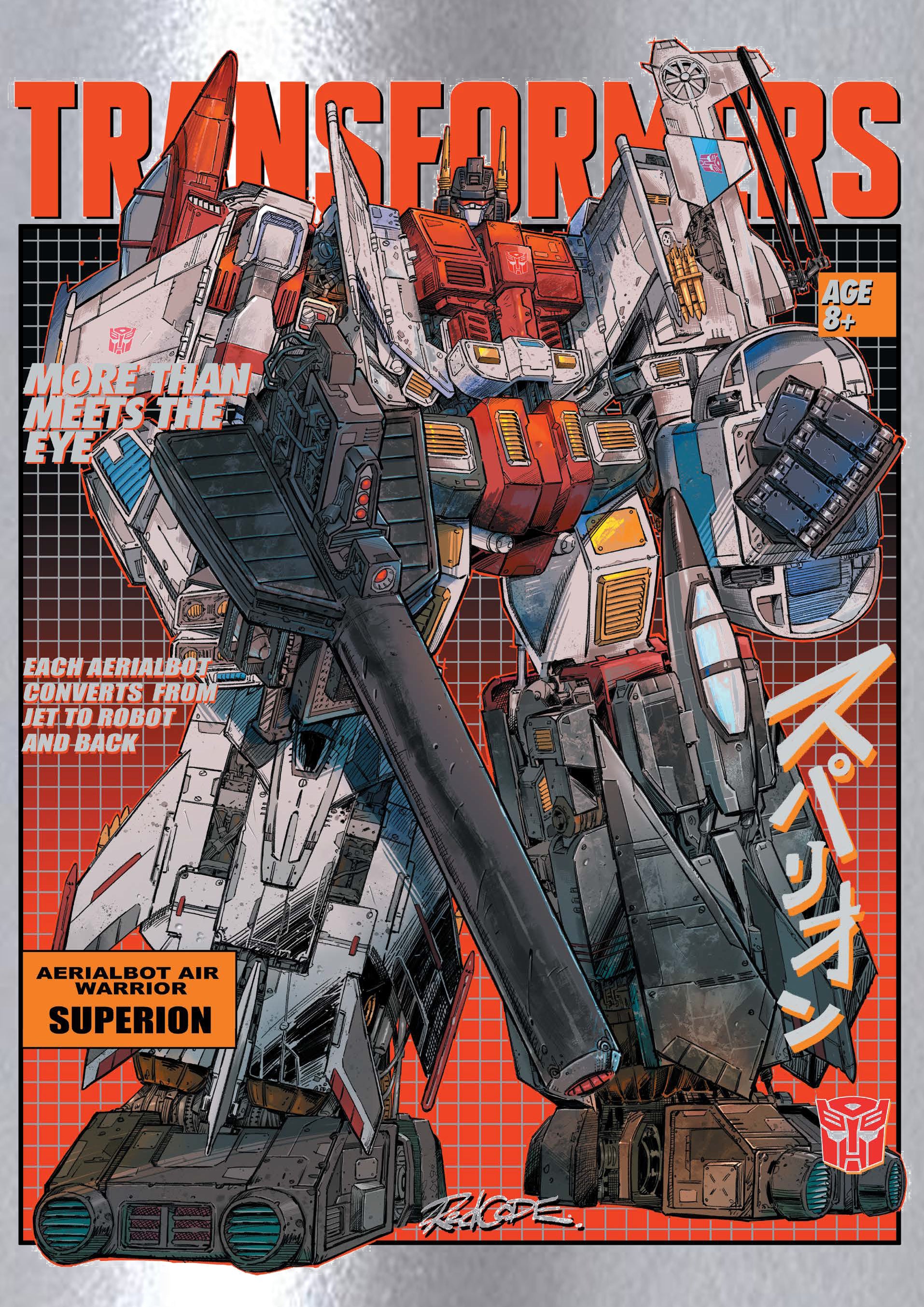 TRANSFORMERS #31 REDCODE FANEXPO PHILLY RETRO FOIL EDITION