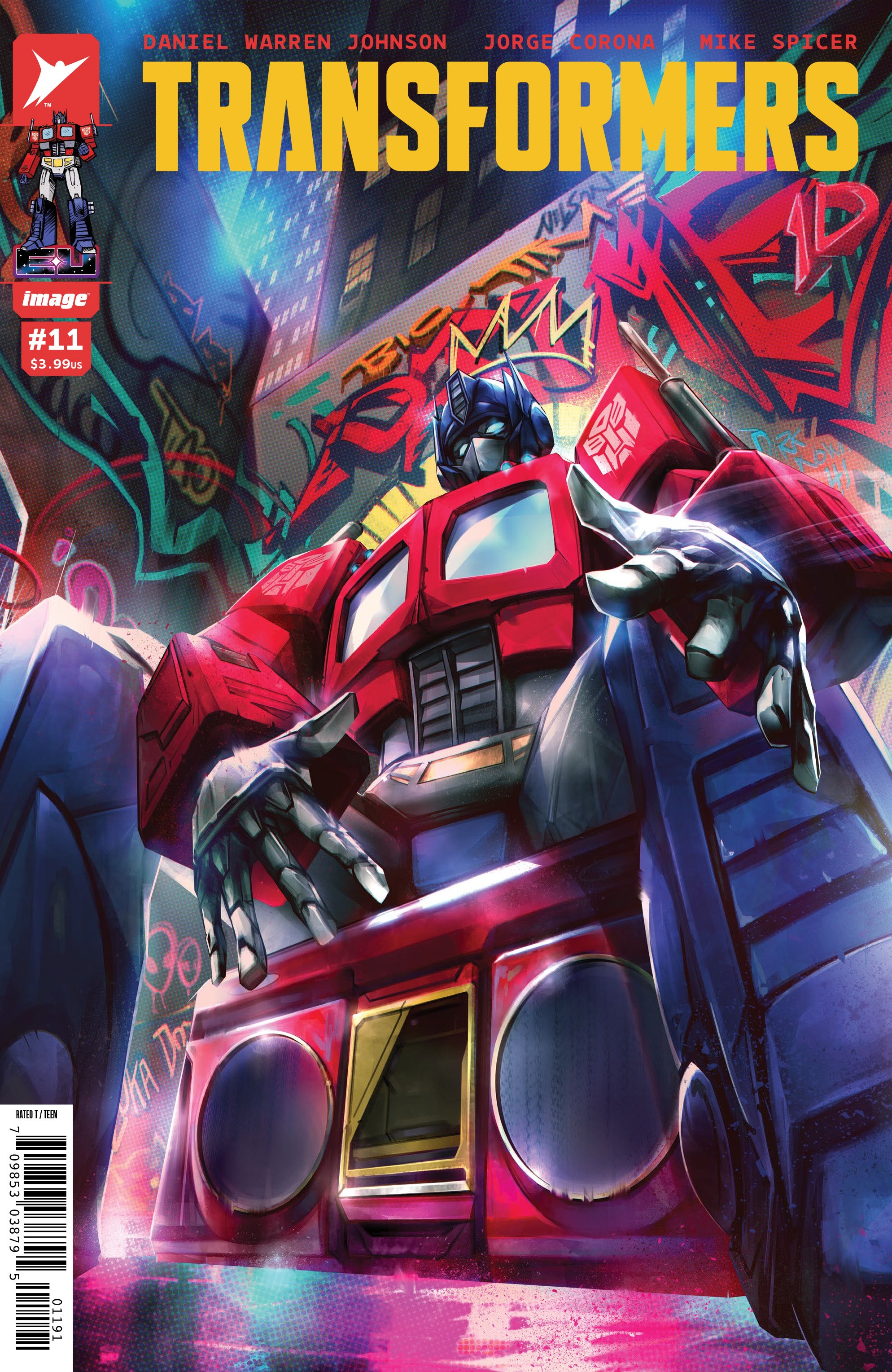 TRANSFORMERS #11 IVAN TAO EXCLUSIVE HIP HOP VARIANT 08-14-24