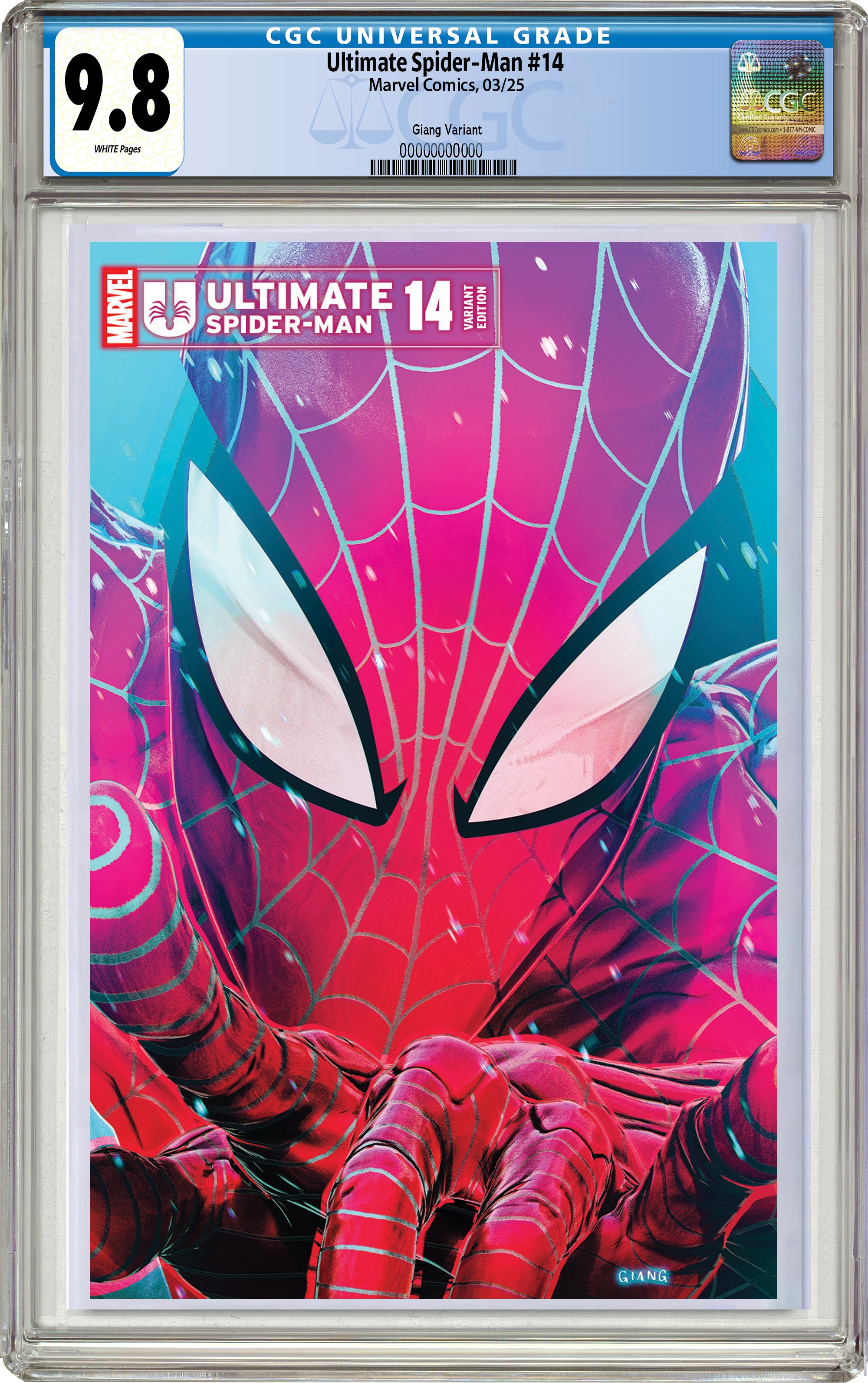 ULTIMATE SPIDER-MAN #14 JOHN GIANG EXCLUSIVE VARIANT COVERS 02-26-25