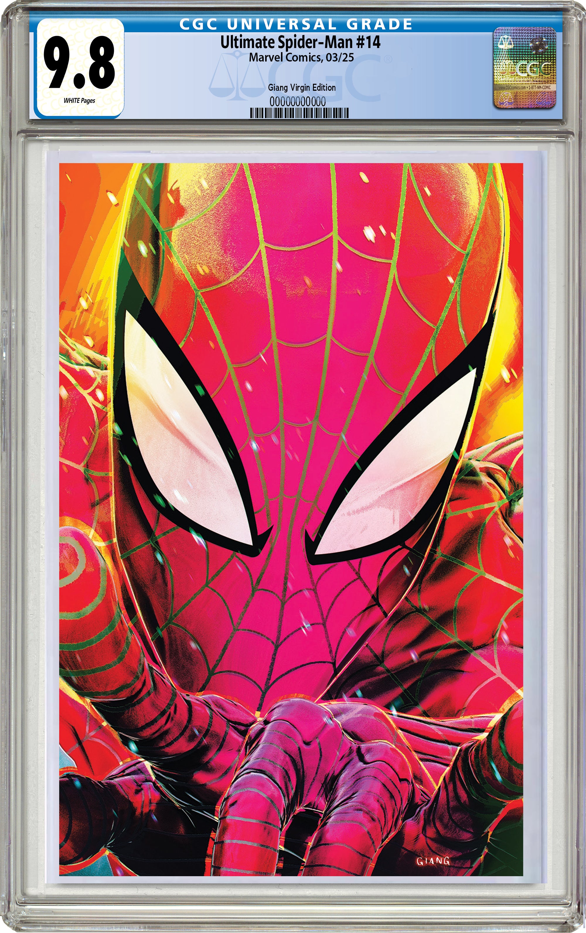 ULTIMATE SPIDER-MAN #14 JOHN GIANG EXCLUSIVE VARIANT COVERS 02-26-25