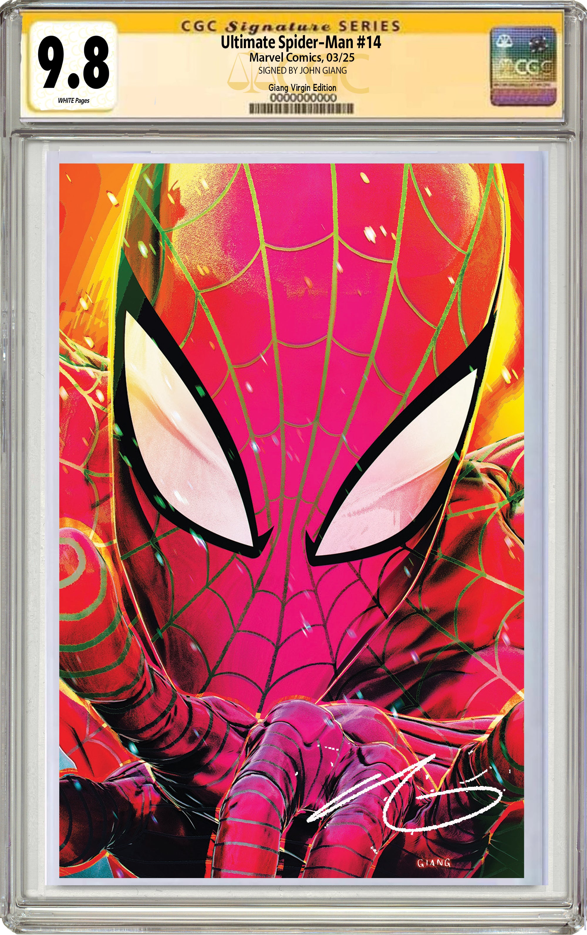 ULTIMATE SPIDER-MAN #14 JOHN GIANG EXCLUSIVE VARIANT COVERS 02-26-25