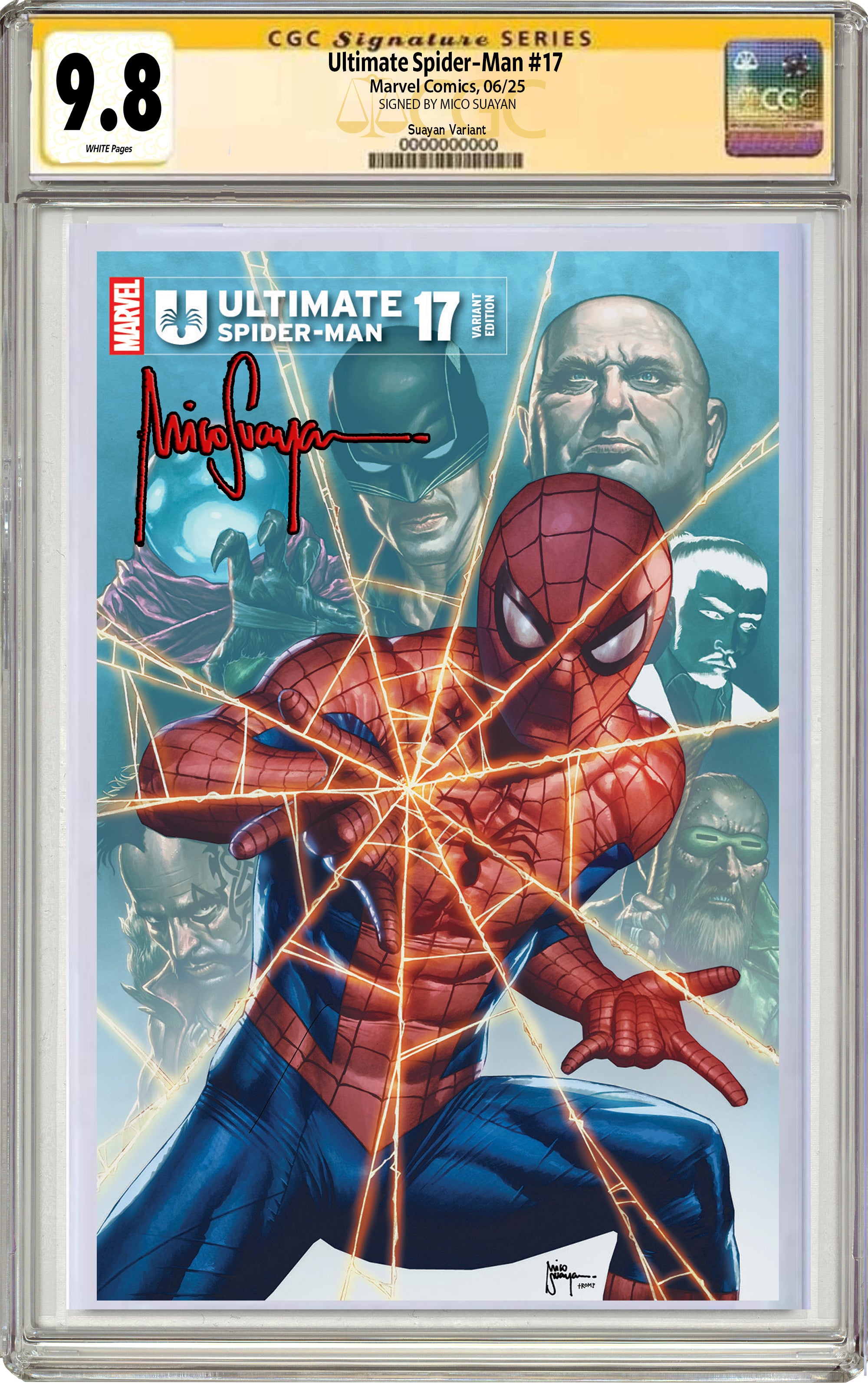 ULTIMATE SPIDER-MAN #17 MICO SUAYAN FANEXPO DALLAS EXCLUSIVE VARIANT COVERS