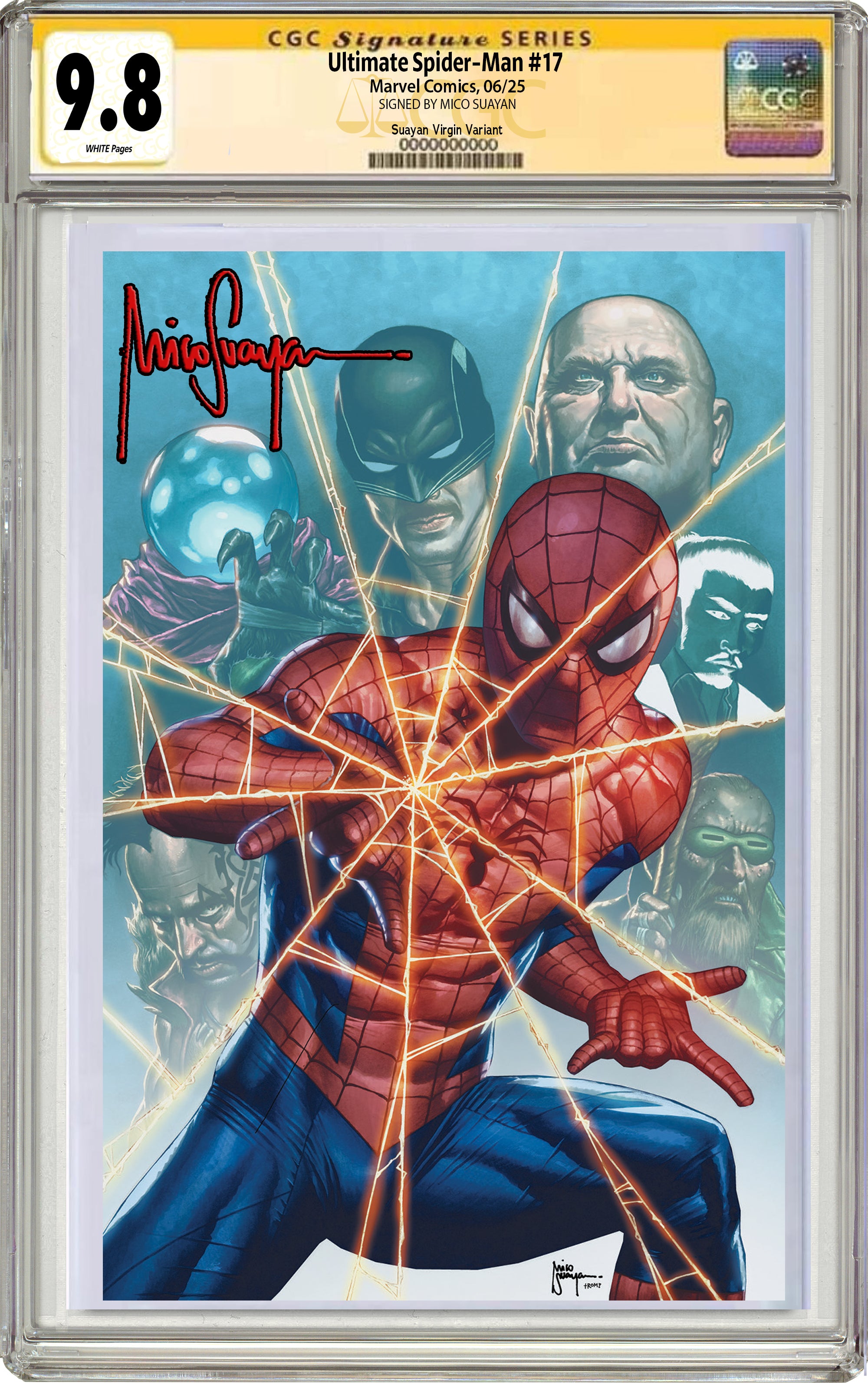 ULTIMATE SPIDER-MAN #17 MICO SUAYAN FANEXPO DALLAS EXCLUSIVE VARIANT COVERS