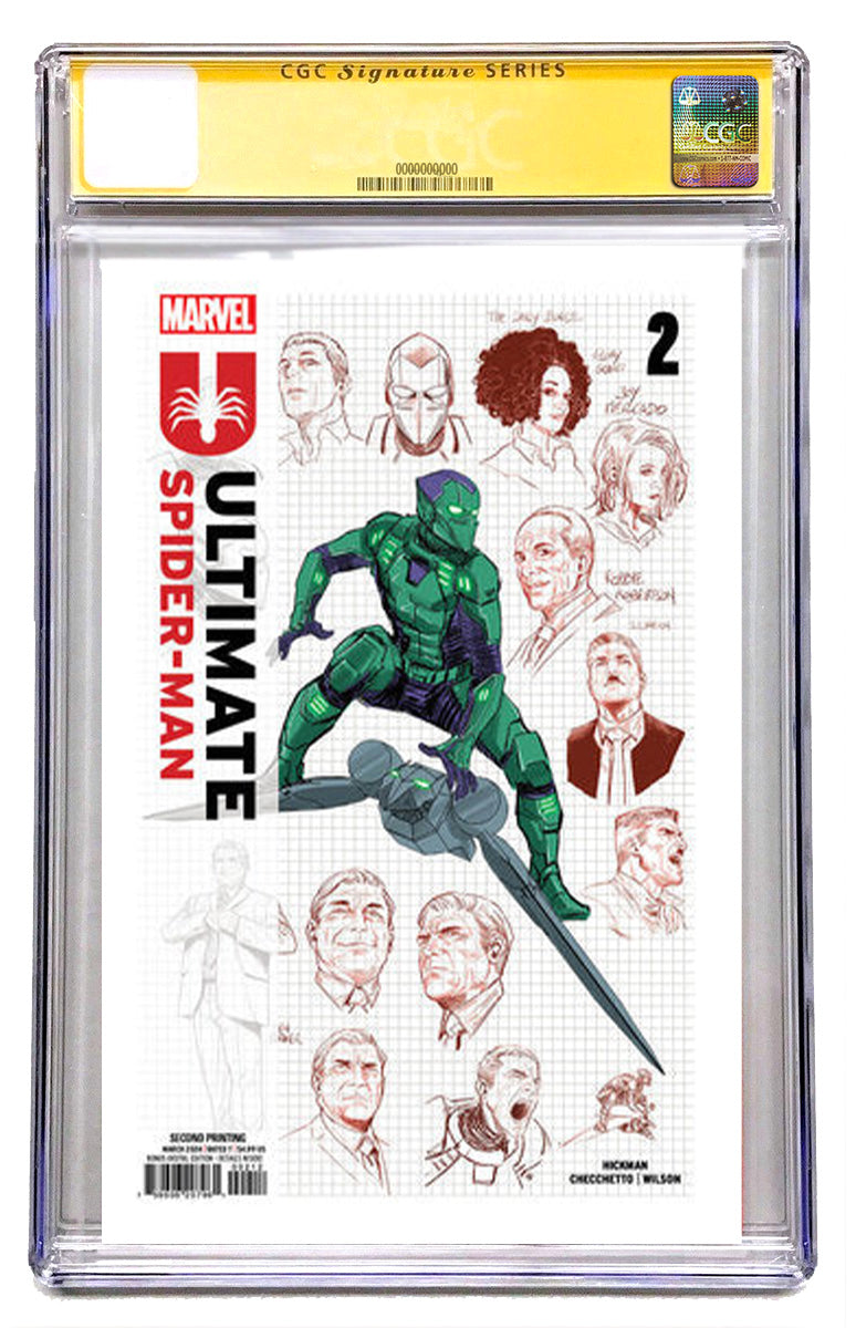 [PRE-ORDER CGC SS] ULTIMATE SPIDER-MAN #2 2ND PTG MARCO CHECCHETTO VAR