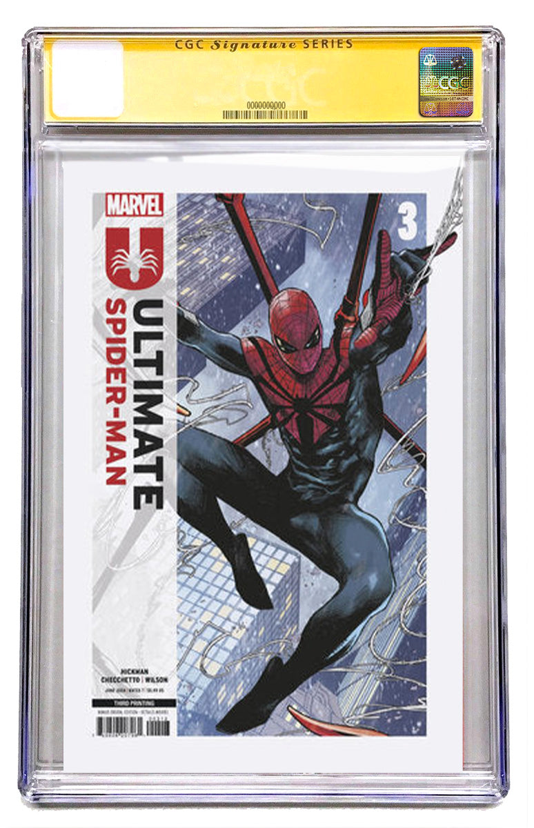 [PRE-ORDER CGC SS] ULTIMATE SPIDER-MAN #3 3RD PTG MARCO CHECCHETTO VAR