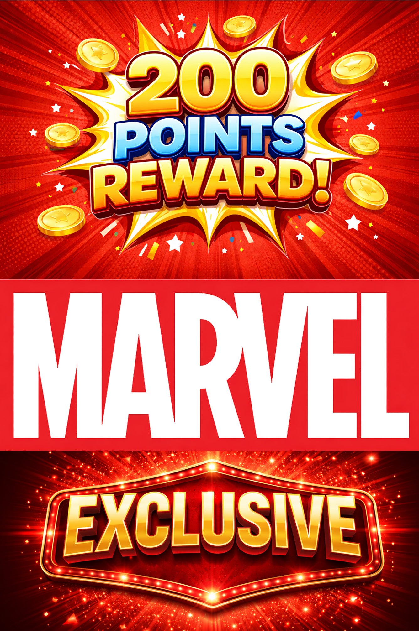 200 Points Reward - Random Marvel Exclusive Variant