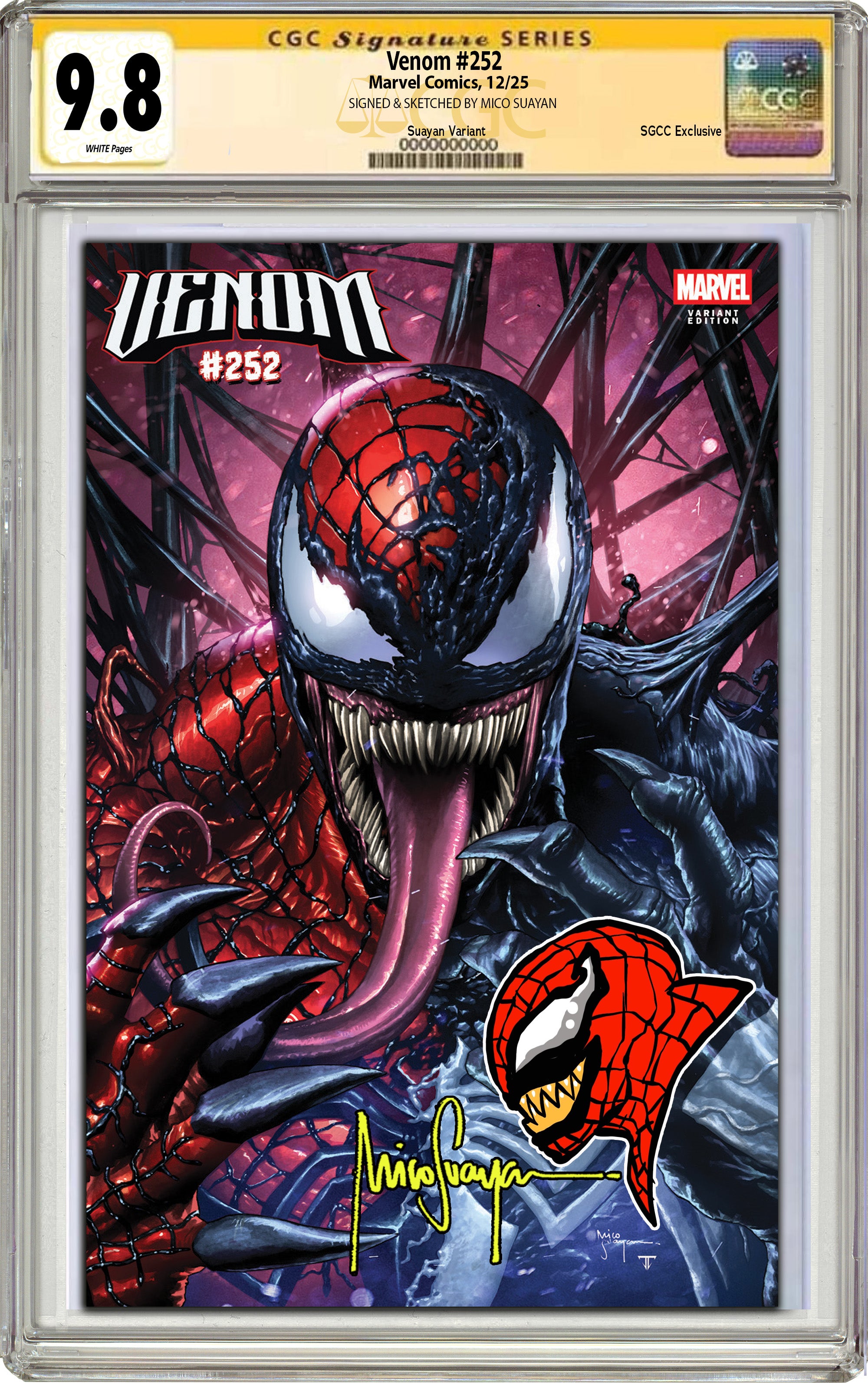 VENOM #252 MICO SUAYAN SGCC EXCLUSIVE VARIANT COVERS [12-03-25]