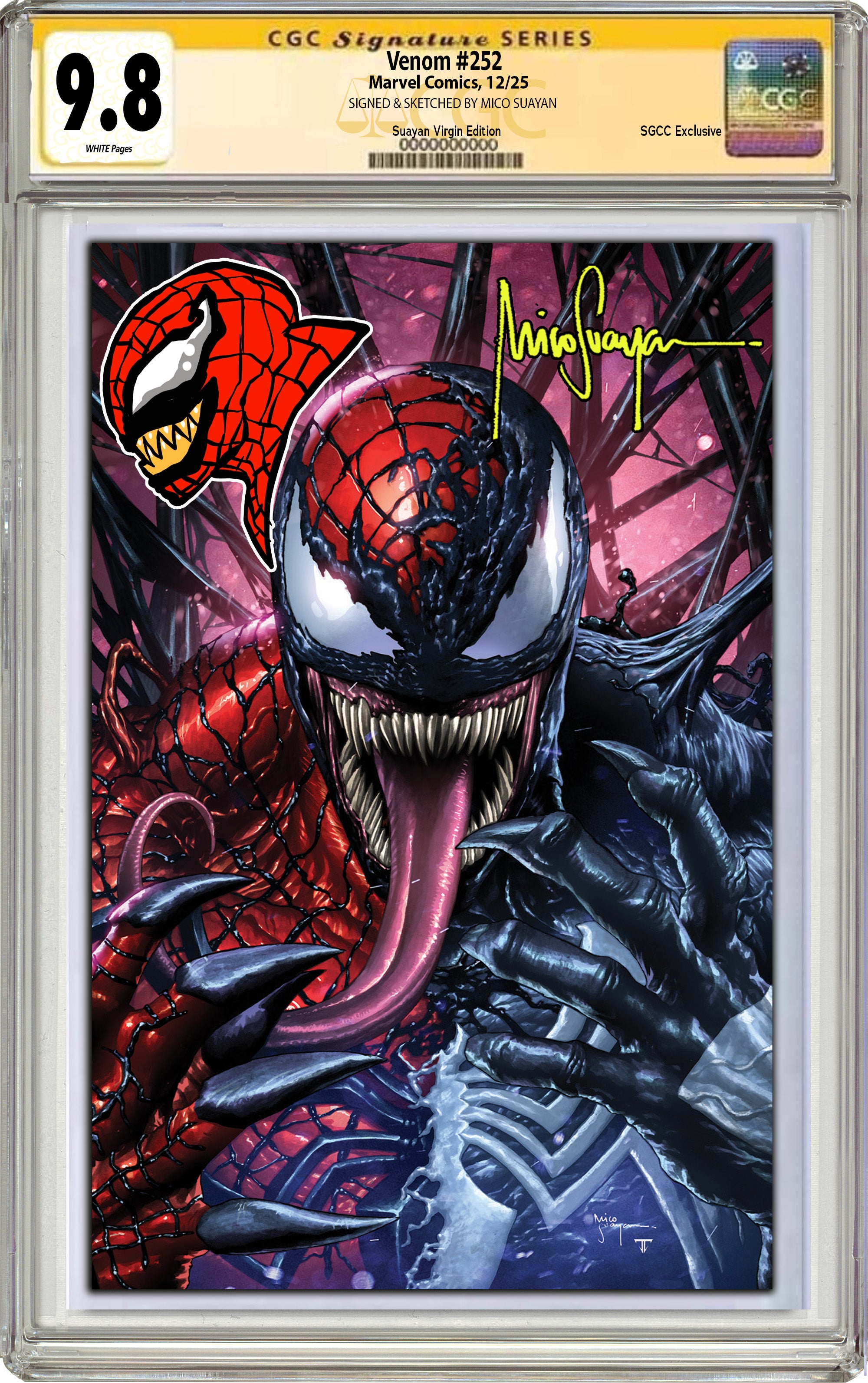 VENOM #252 MICO SUAYAN SGCC EXCLUSIVE VARIANT COVERS [12-03-25]