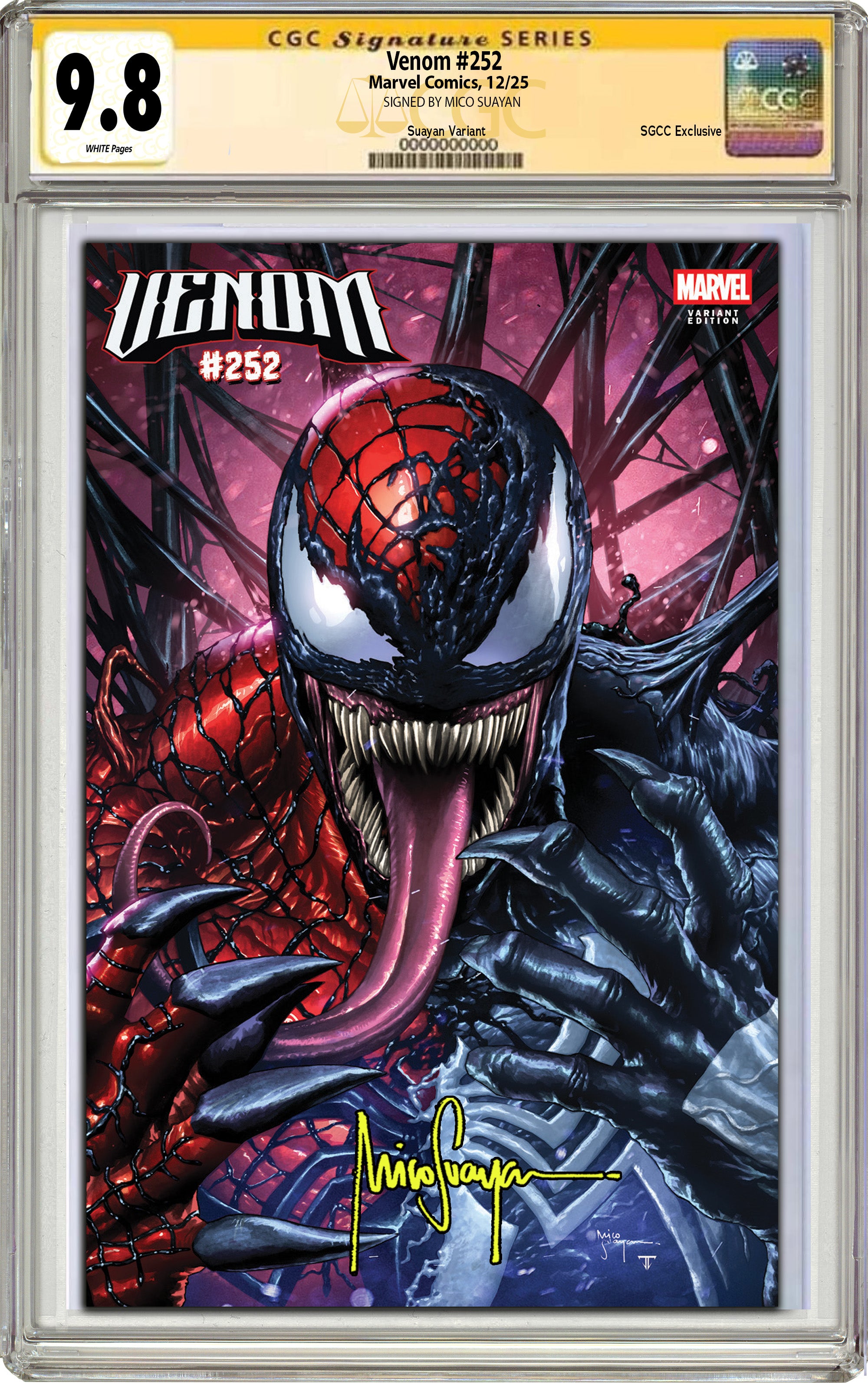 VENOM #252 MICO SUAYAN SGCC EXCLUSIVE VARIANT COVERS [12-03-25]