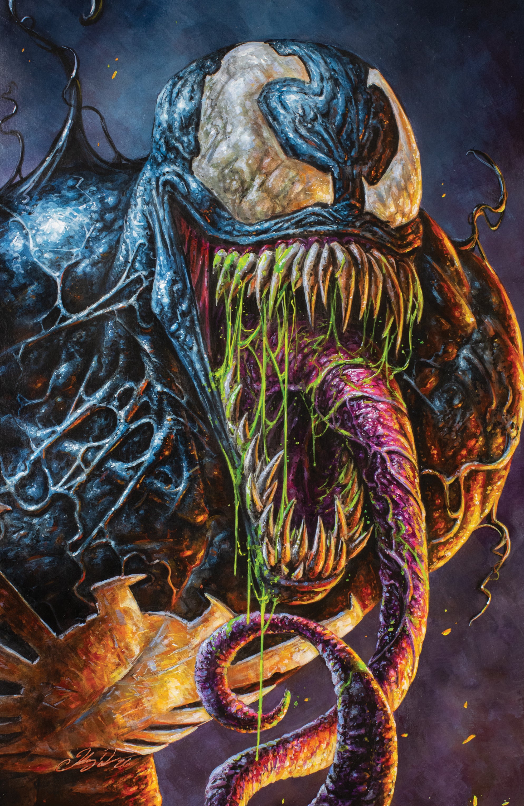 VENOM #262 JOHNNY DESJARDINS NYCC EXCLUSIVE VARIANT COVERS (RAW OPTION