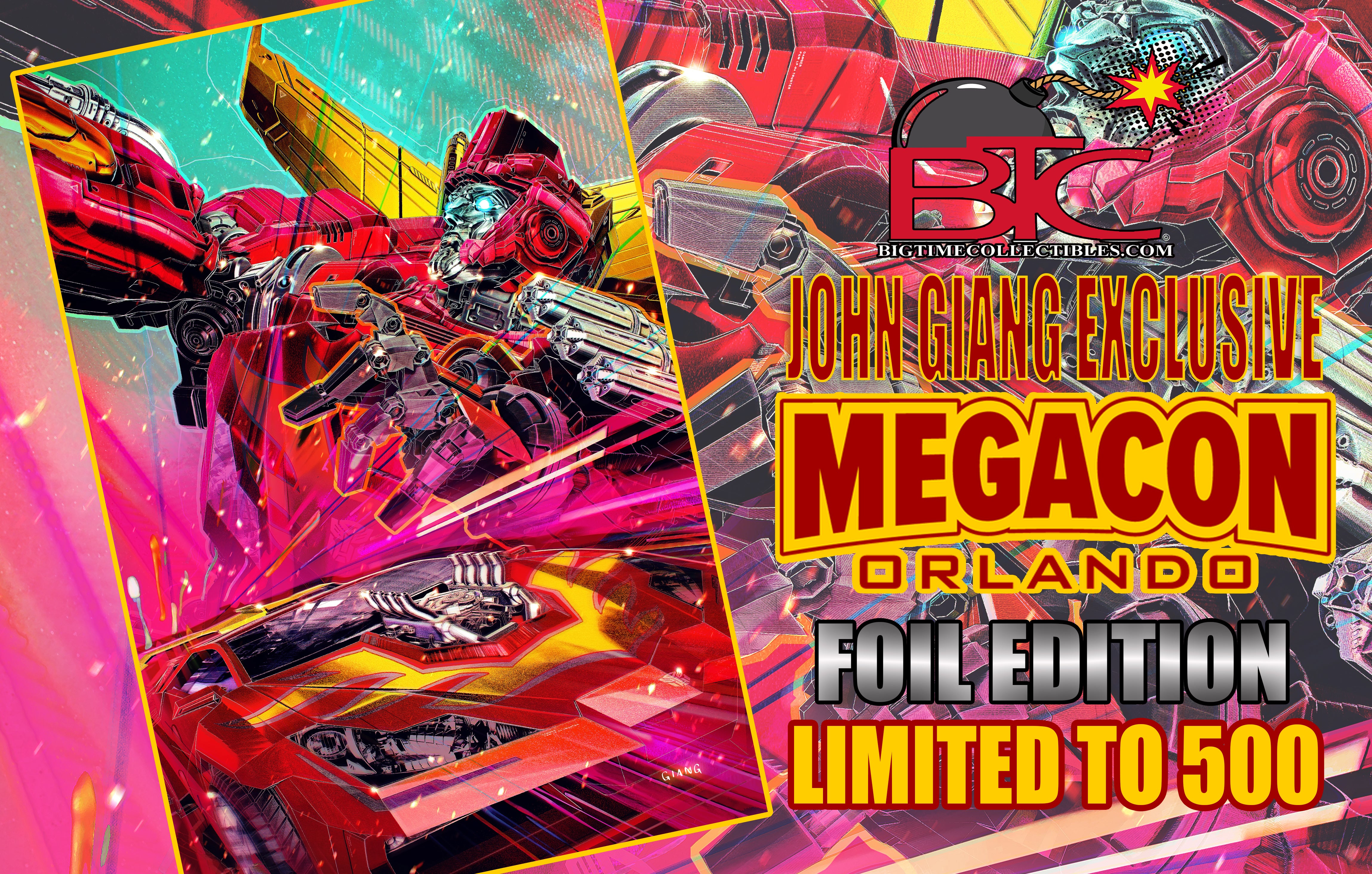 MEGACON BTC TRANSFORMERS EXCLUSIVE 9-PACK FOIL BUNDLE!!! LIMITED TO ON