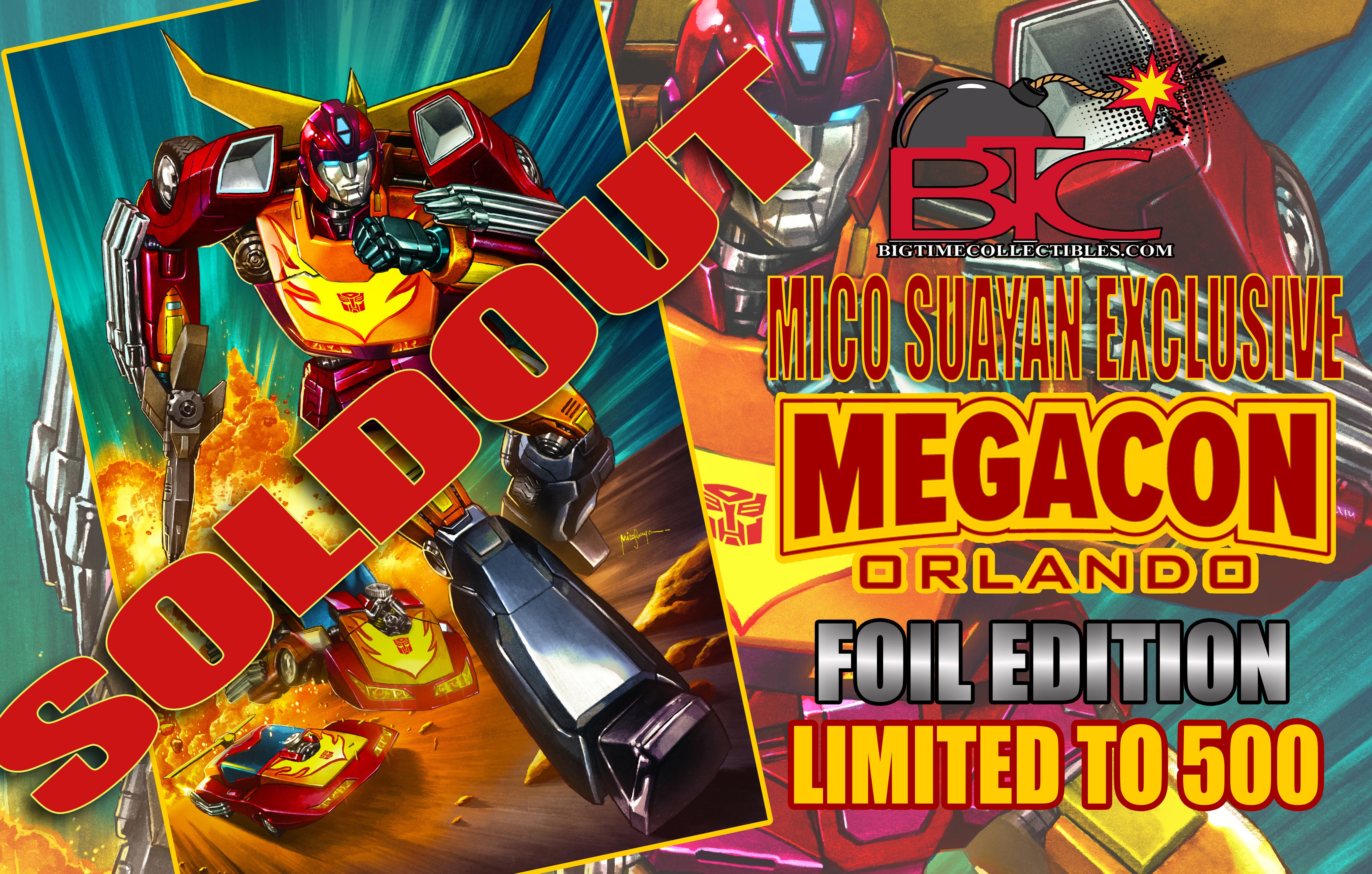 VOID RIVALS #15 MICO SUAYAN MEGACON FOIL EDITION OPTIONS