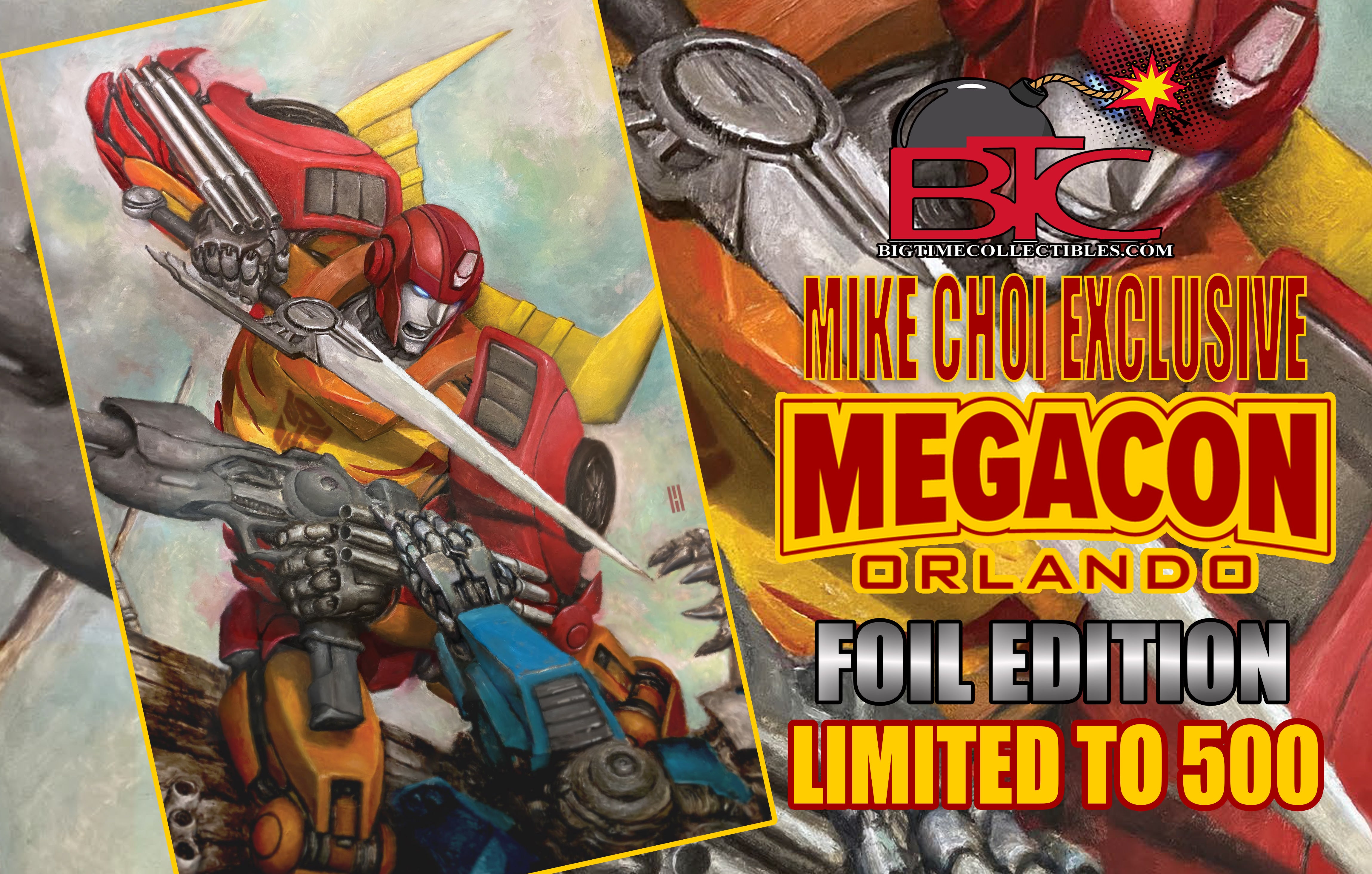 MEGACON BTC TRANSFORMERS EXCLUSIVE 9-PACK FOIL BUNDLE!!! LIMITED TO ONLY 50 SETS!!!