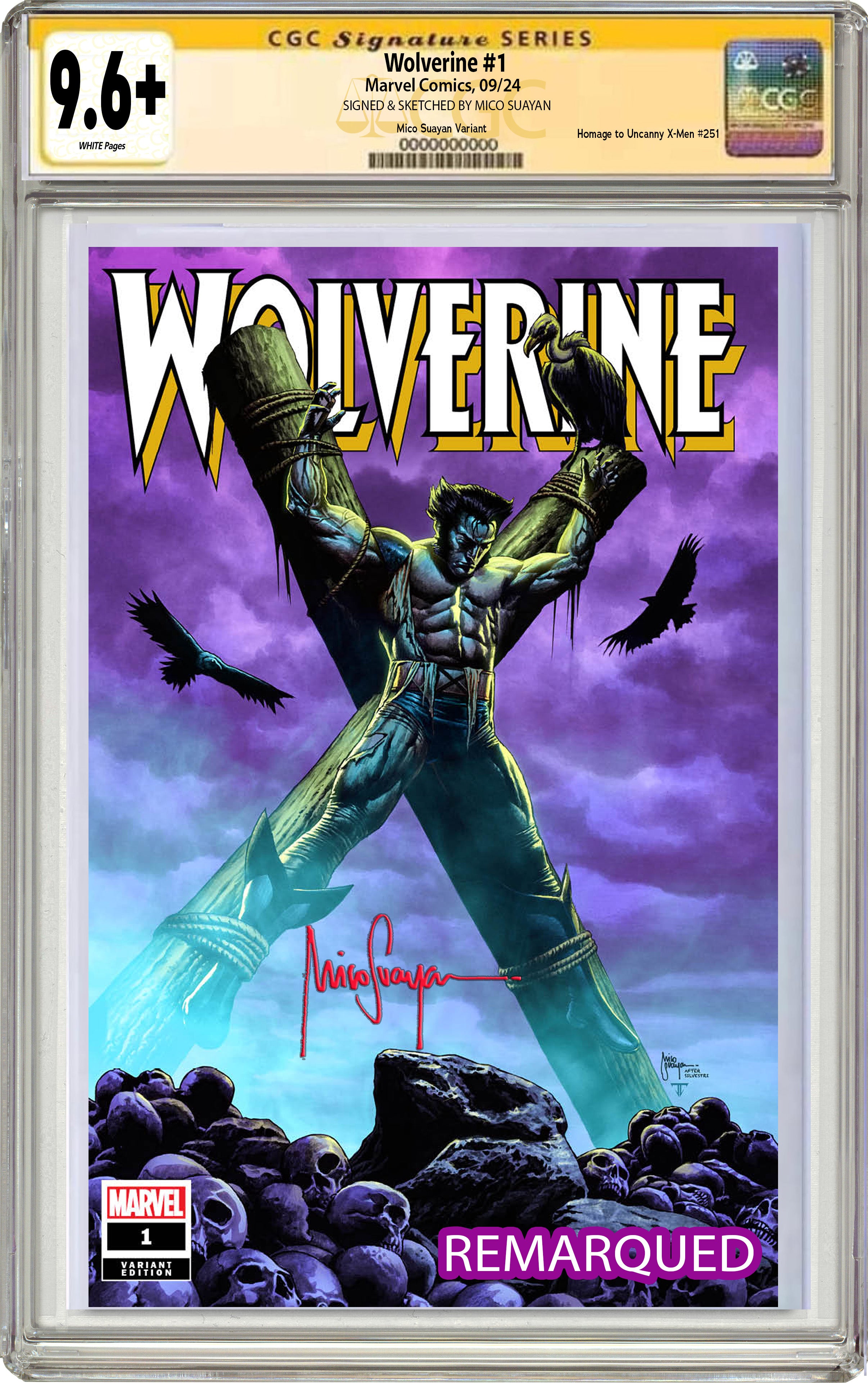 WOLVERINE #1 MICO SUAYAN EXCLUSIVE VARIANT COVER OPTIONS 09-11-24