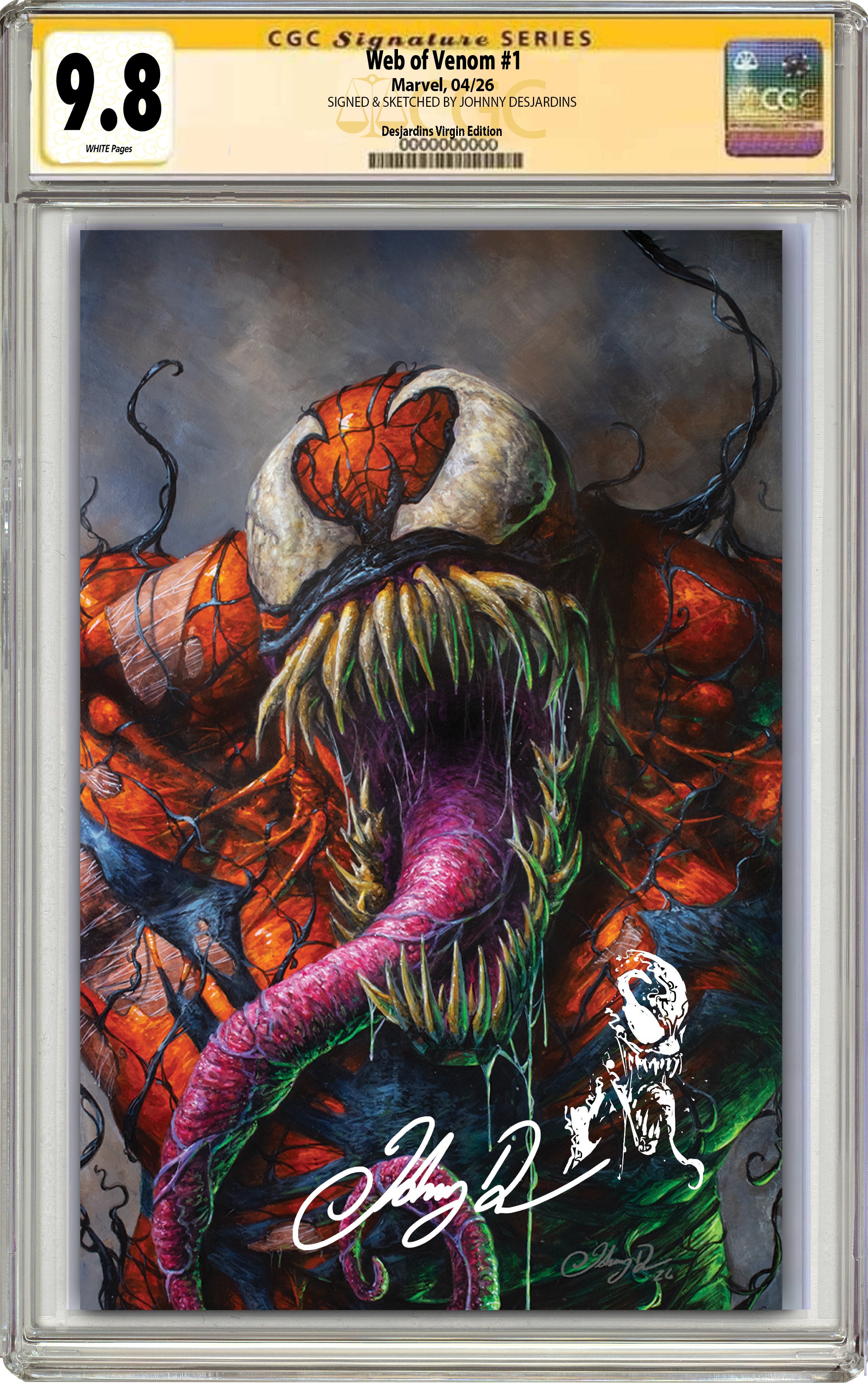 Venom #1-18 全巻セット WEB OF VENOM #1 JOHNNY DESJARDINS EXCLUSIVE VARIANT COVERS -- [04-08-2