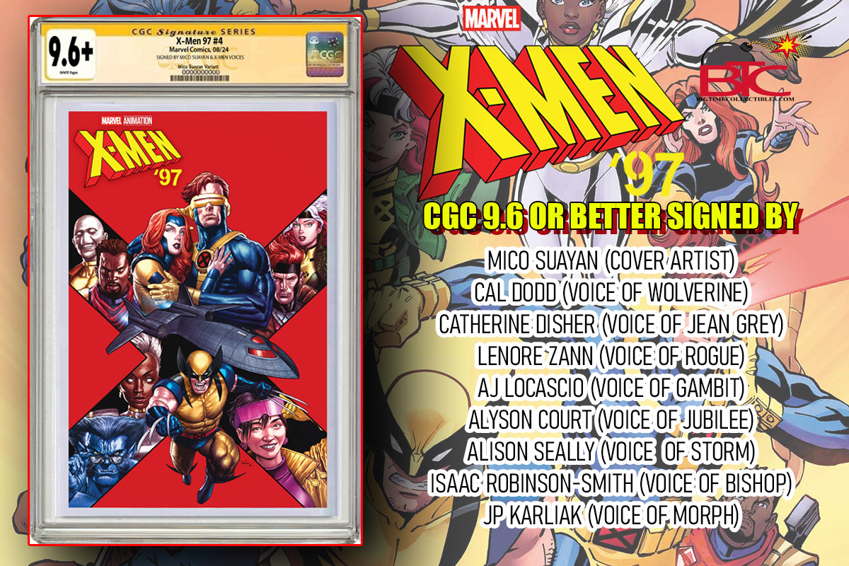 X-MEN 97 #4 SIGNING OPS WITH MICO SUAYAN & X-MEN VOICE ACTORS/ACTRESSES