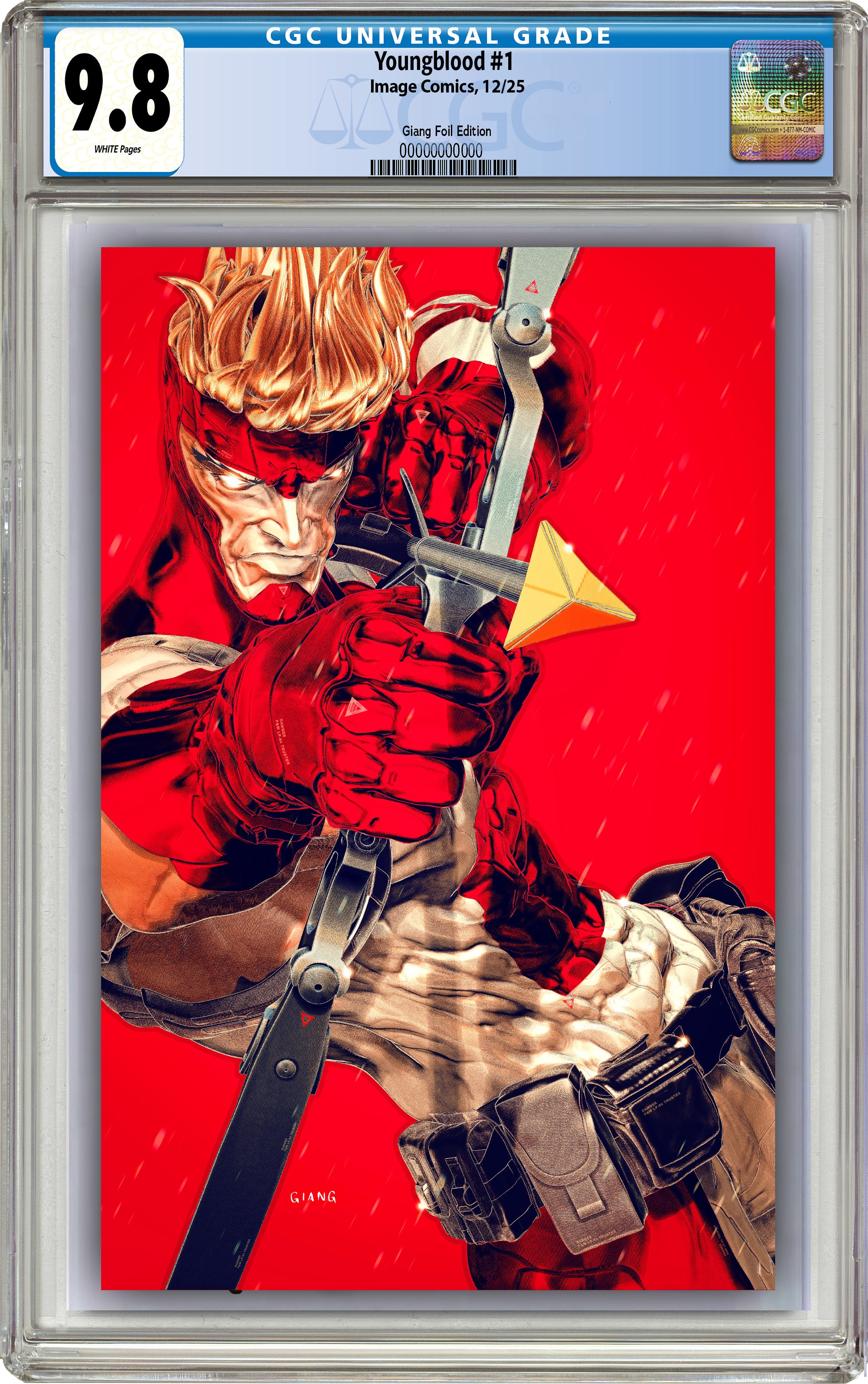YOUNGBLOOD #1 JOHN GIANG LIMITED EDITION NEGATIVE BLEED EXCLUSIVE FOIL
