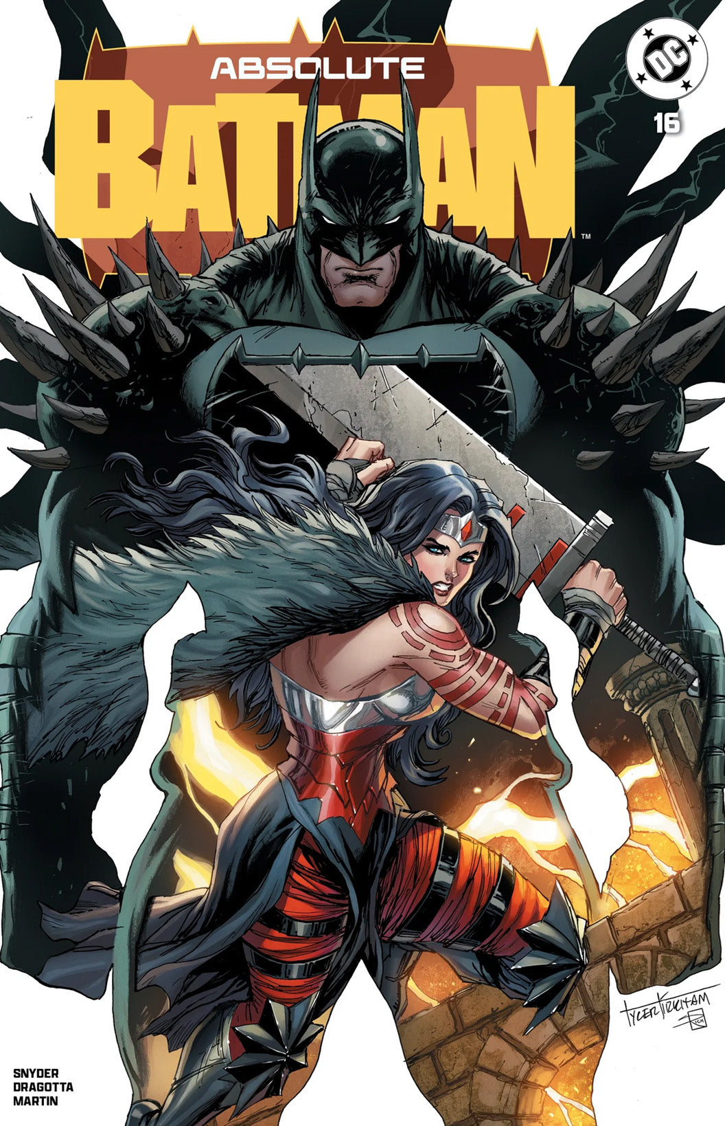 ABSOLUTE BATMAN #16 TYLER KIRKHAM EXCLUSIVE VARIANT COVERS