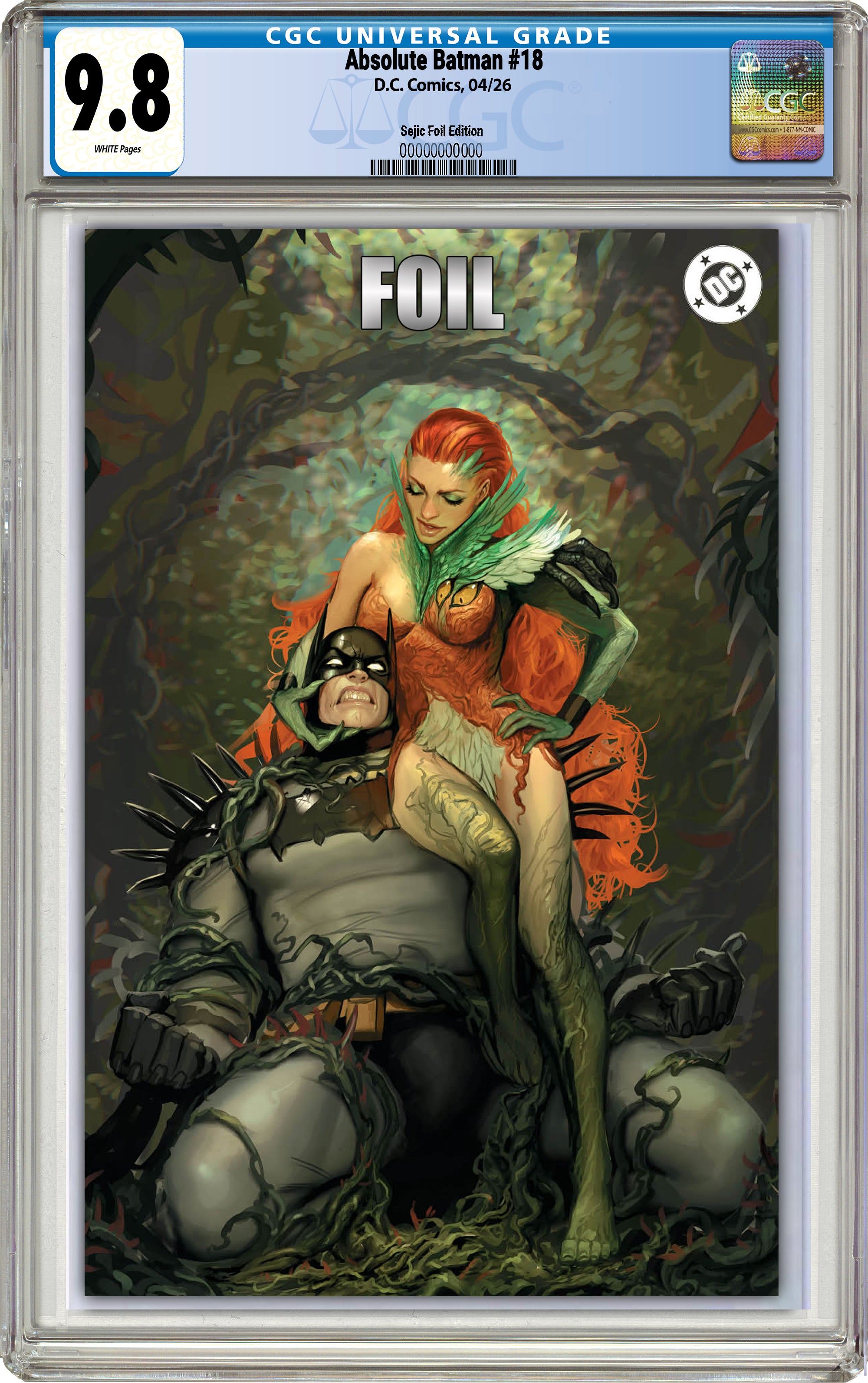 ABSOLUTE BATMAN #18 STJEPAN SEJIC EXCLUSIVE VARIANT COVERS