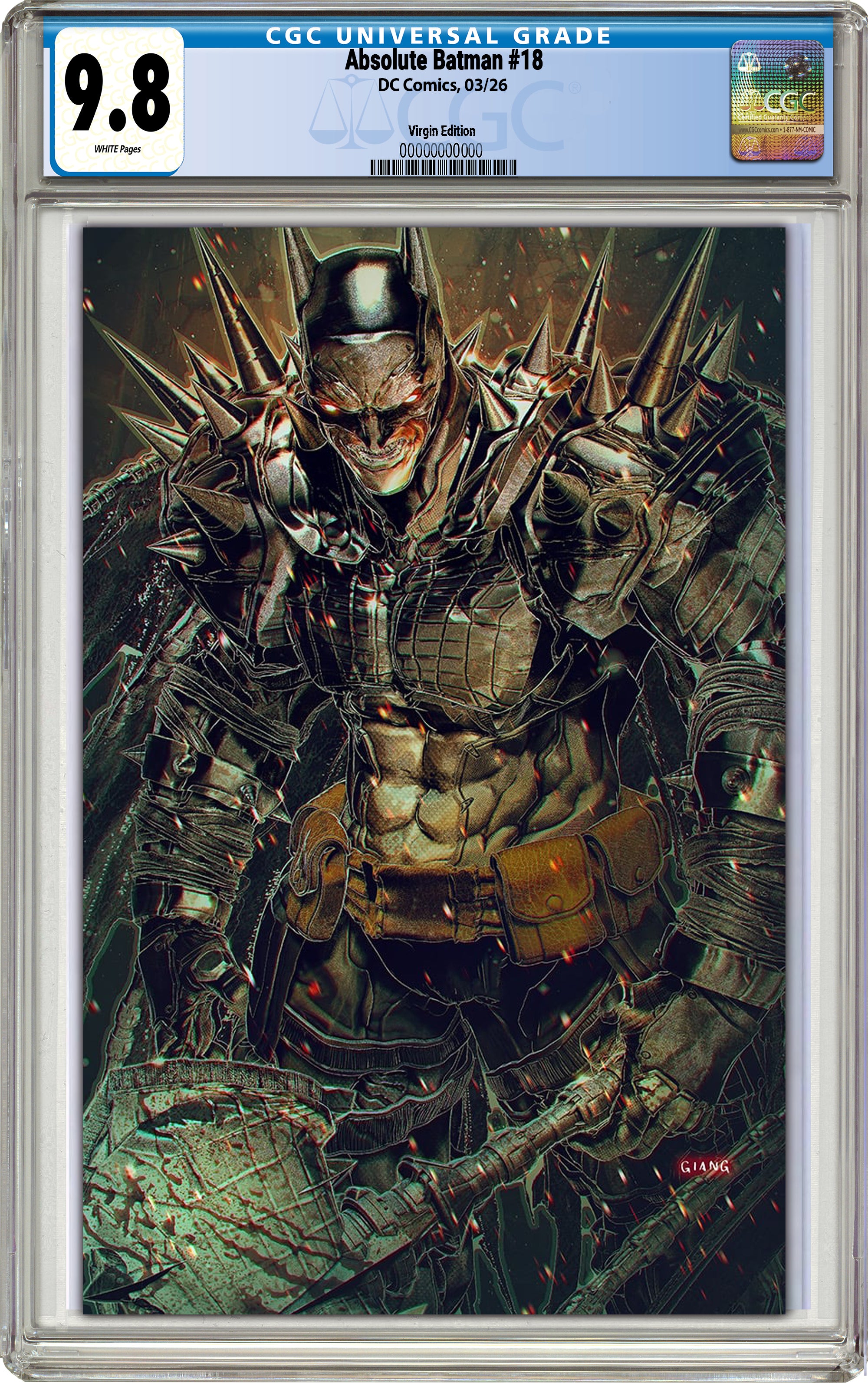 ABSOLUTE BATMAN #18 JOHN GIANG MEGACON EXCLUSIVE VARIANT COVERS [03-18