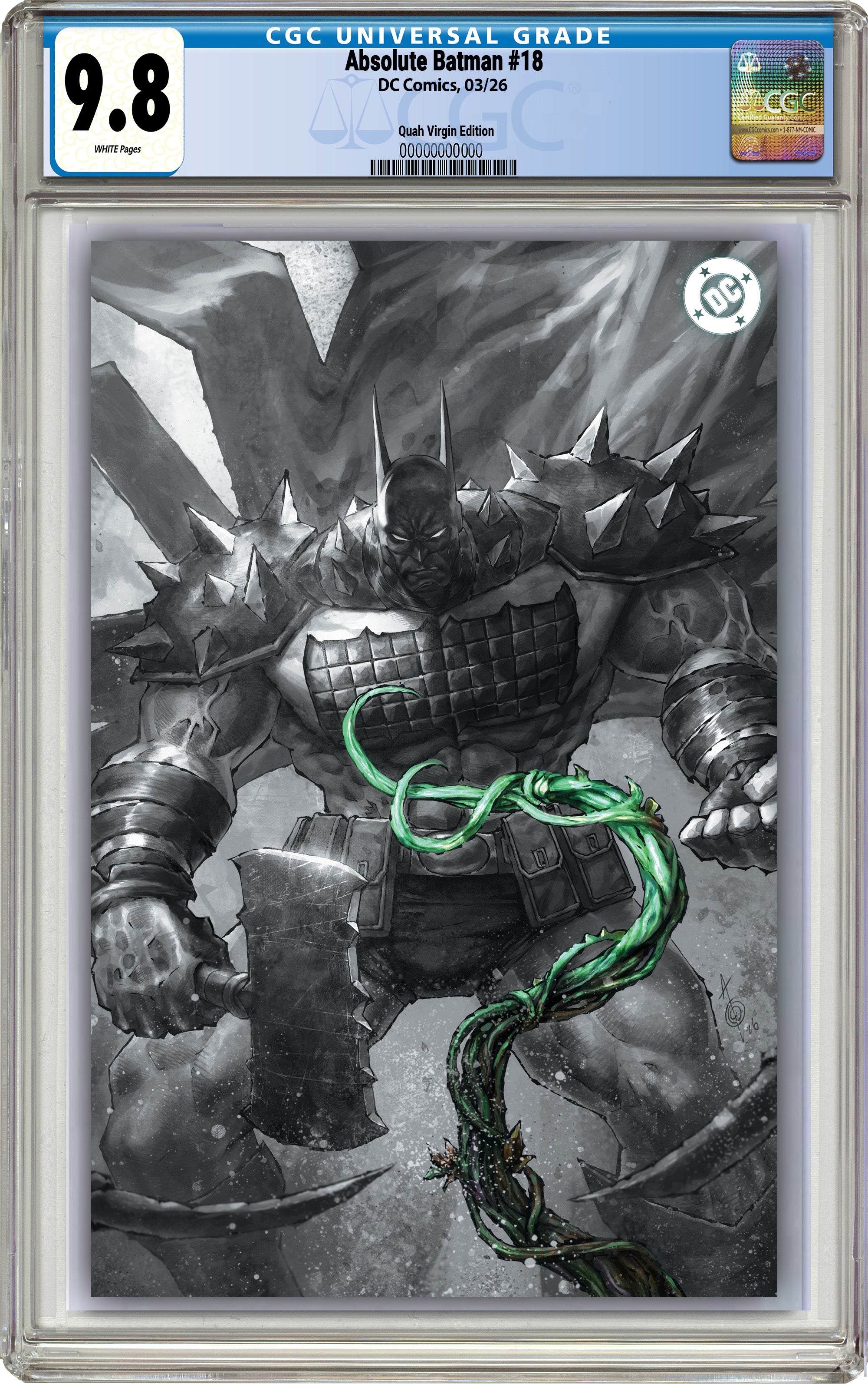 ABSOLUTE BATMAN #18 ALAN QUAH MEGACON EXCLUSIVE VARIANT COVERS