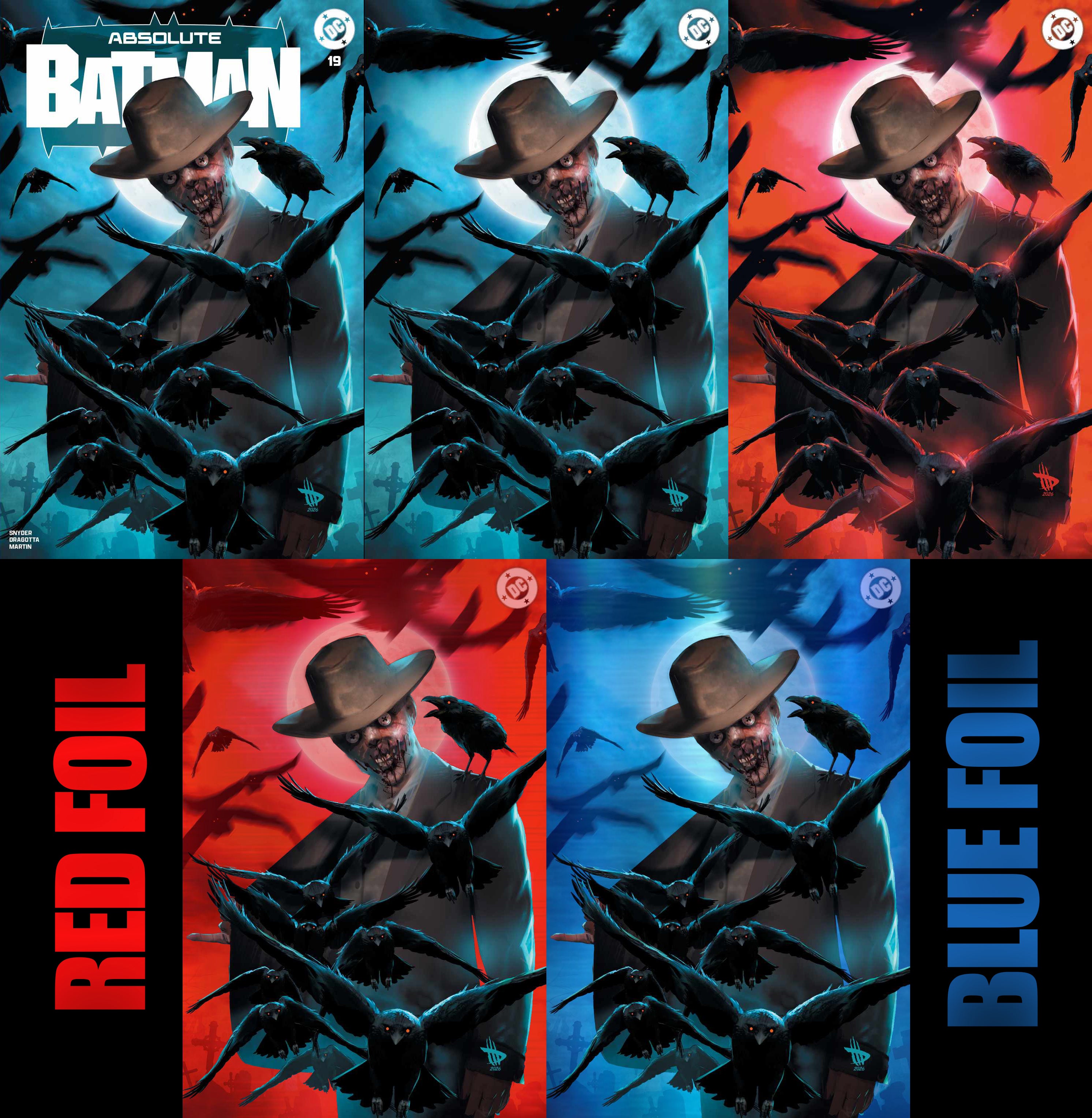 ABSOLUTE BATMAN #19 DAVE WILKINS EXCLUSIVE VARIANT COVERS-- [04-06-26]