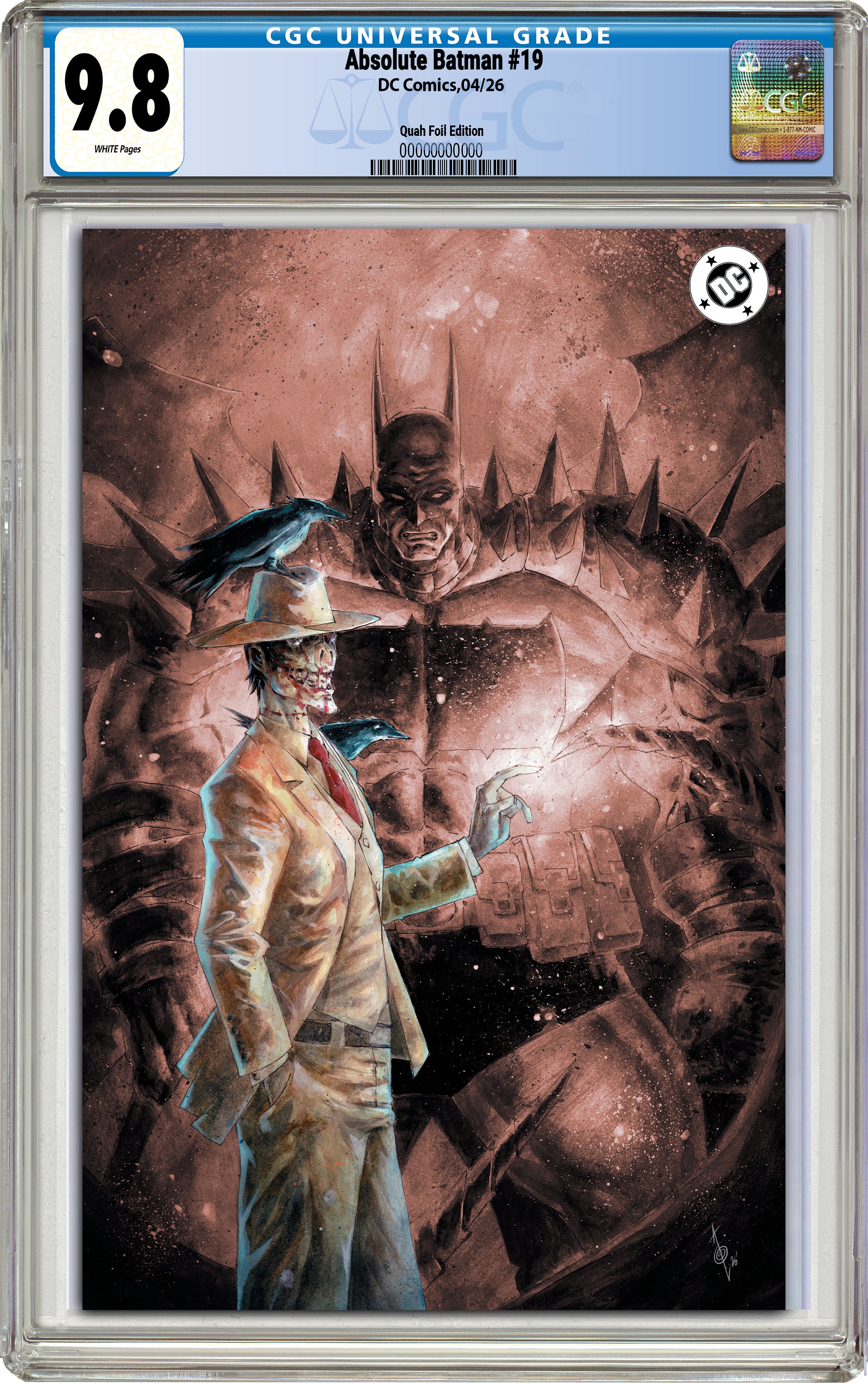 ABSOLUTE BATMAN #19 ALAN QUAH EXCLUSIVE VARIANT COVERS [04-15-26]